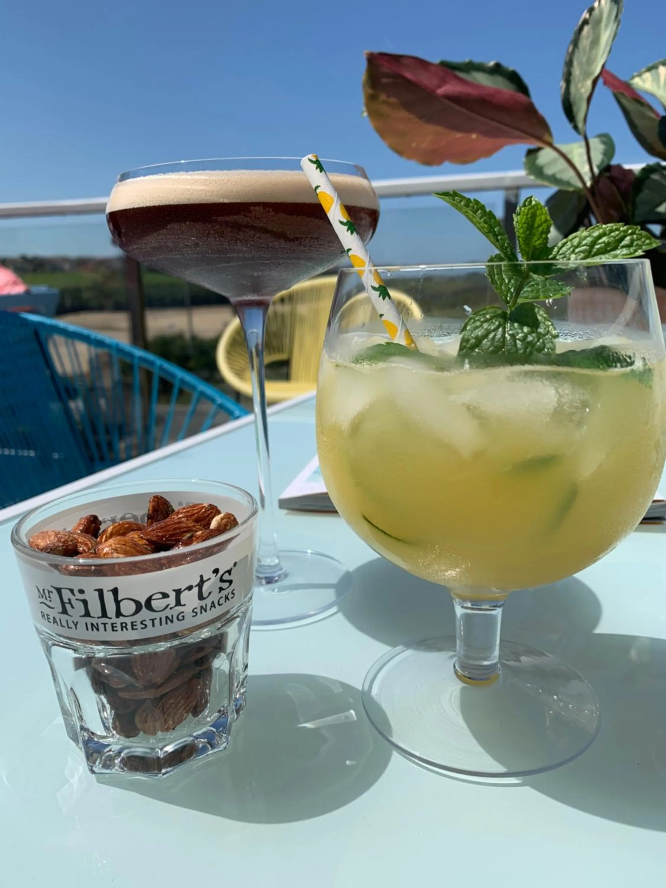 Balcony/Terrace in Porth Beach Hotel