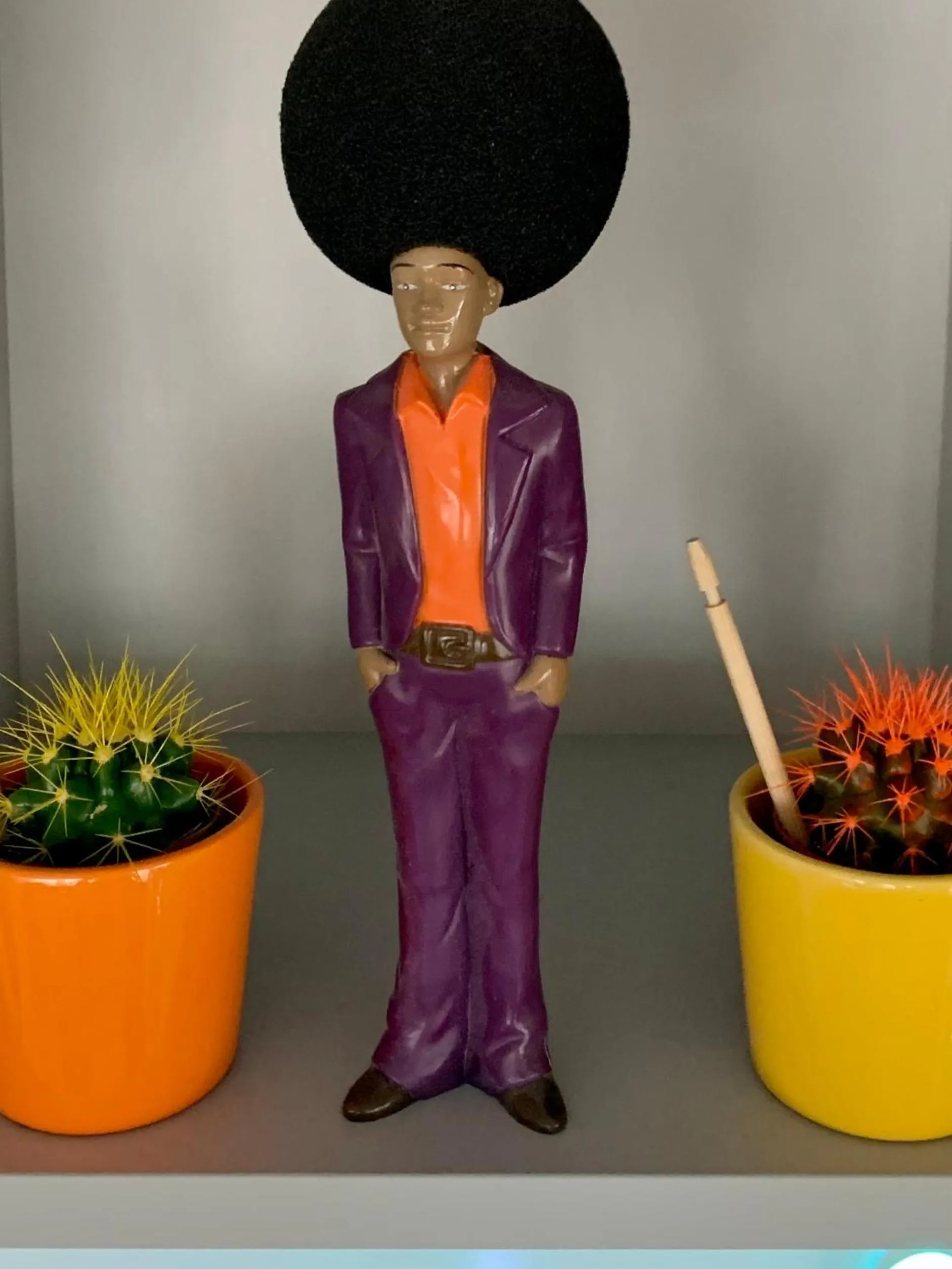 Decorative detail in Porth Beach Hotel