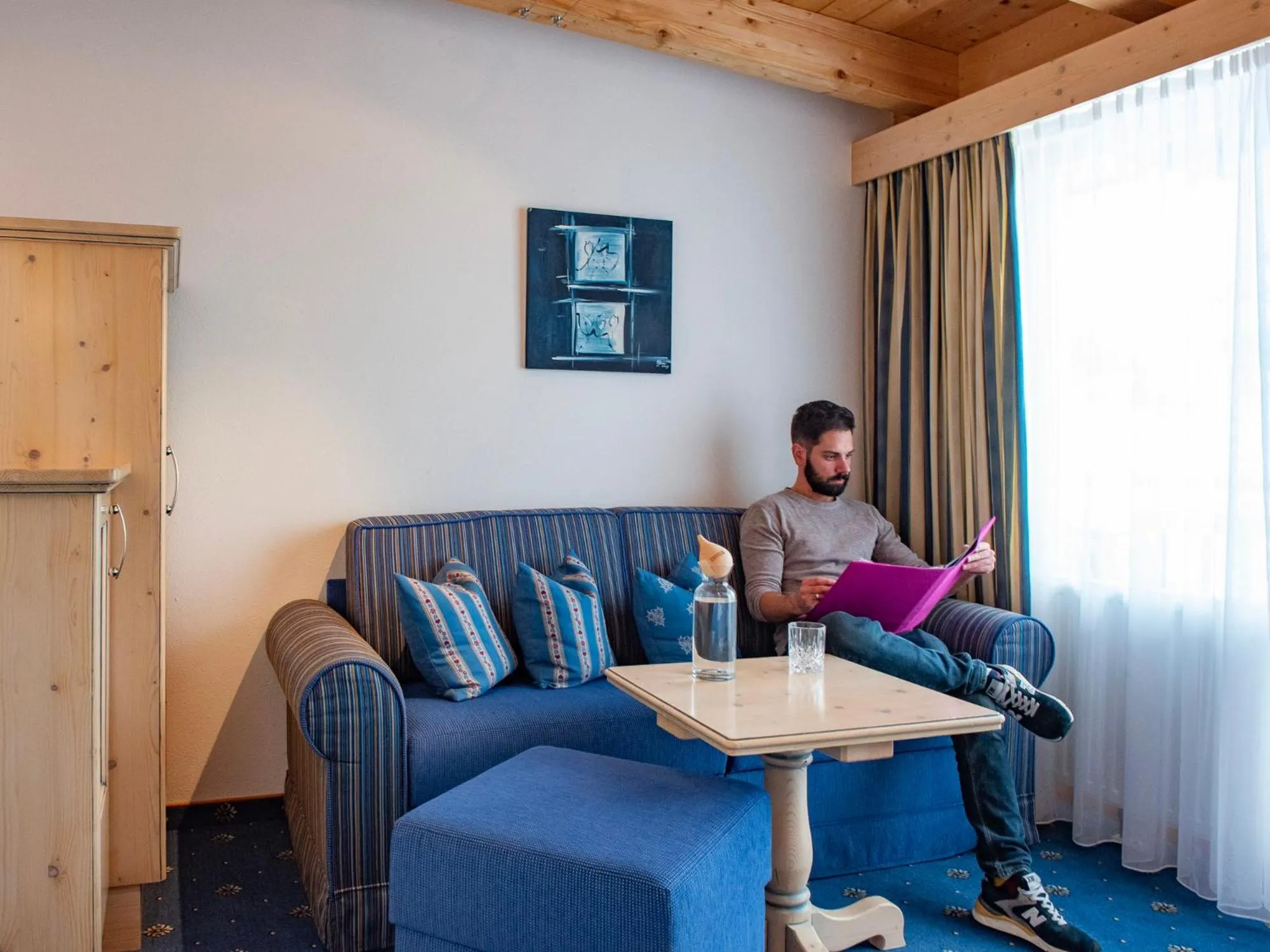 Living room in Glanzer Homes Hochsölden