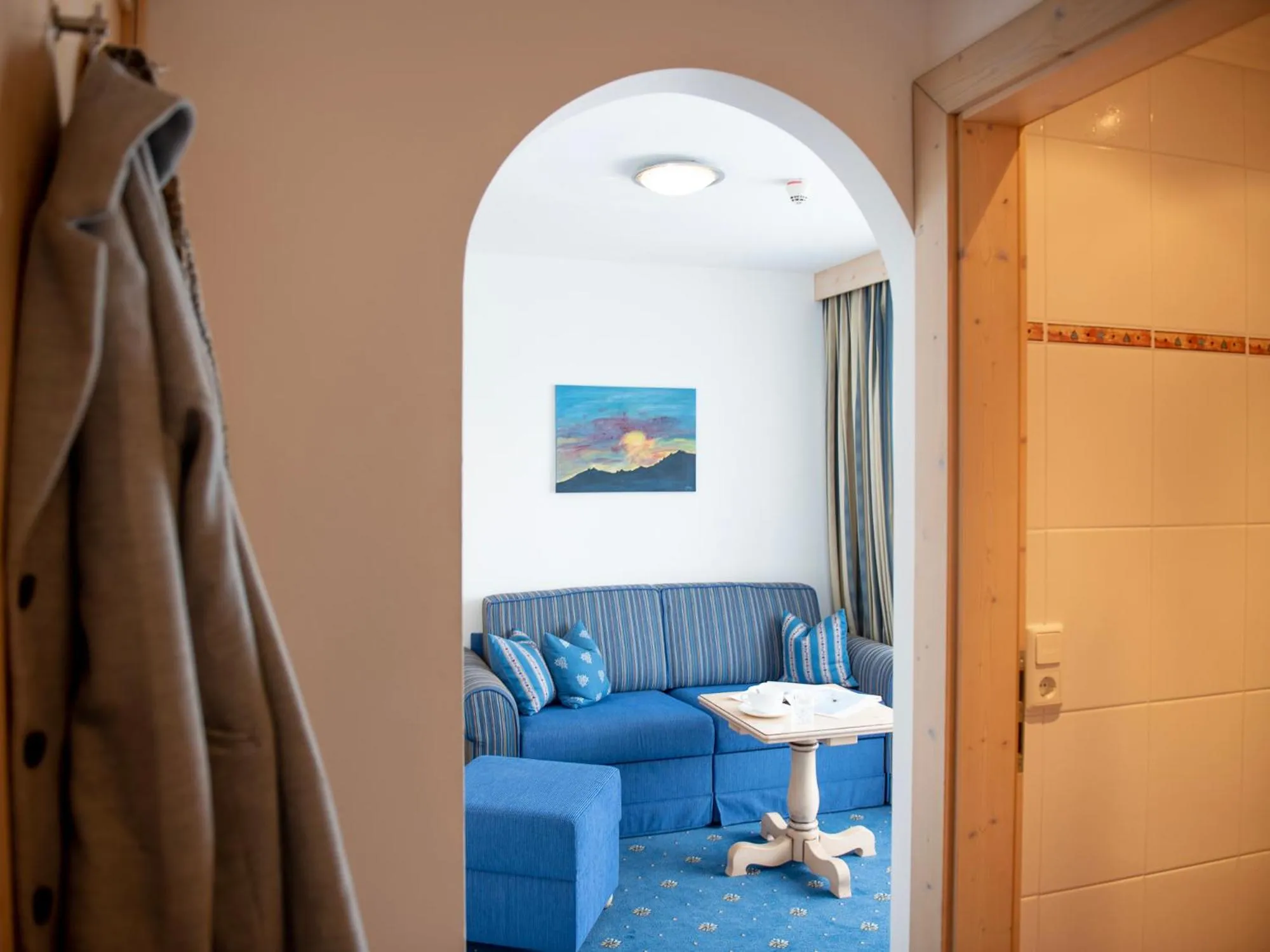 Living room in Glanzer Homes Hochsölden