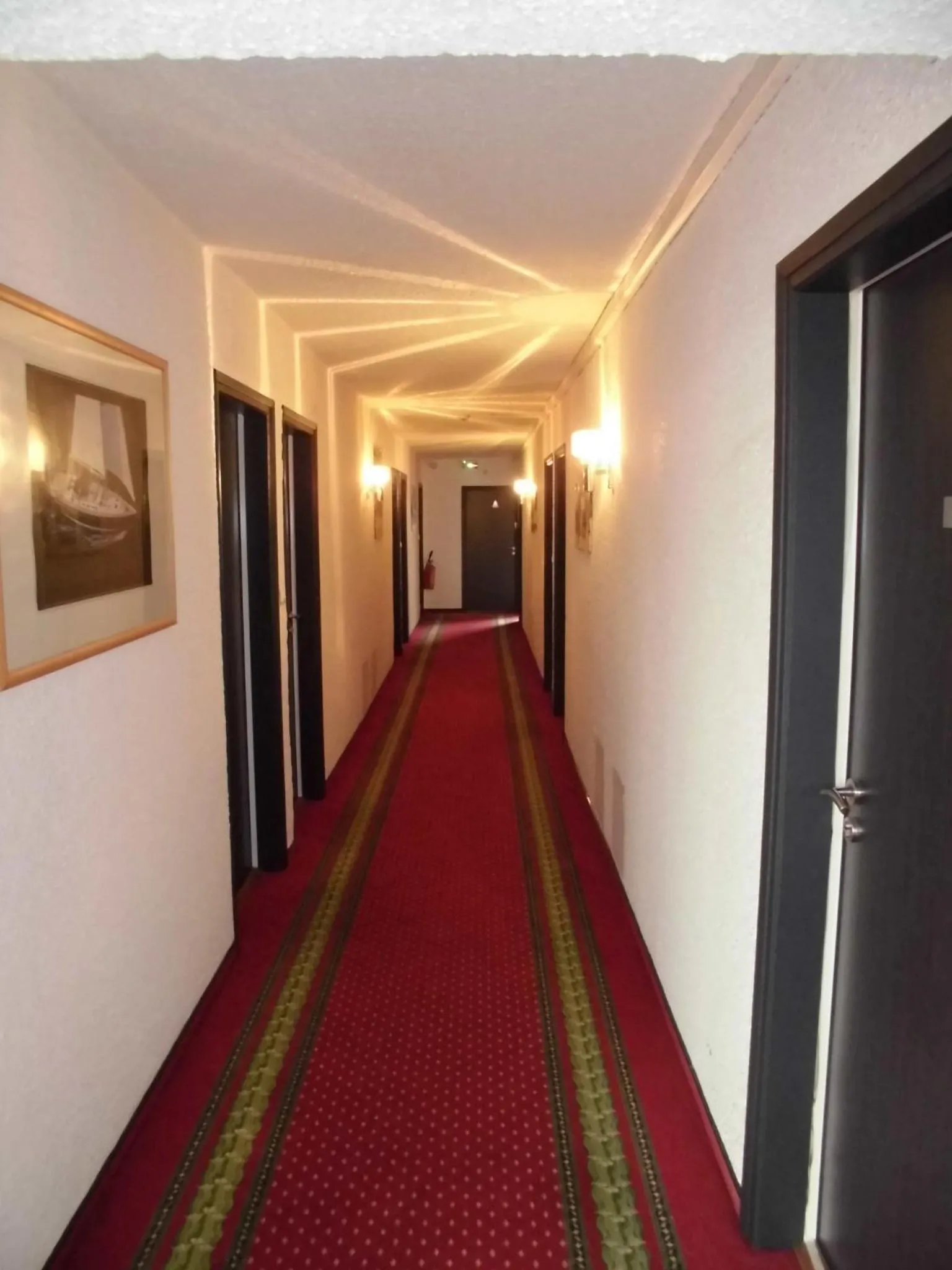 Decorative detail in Cit'Hotel Le Challans