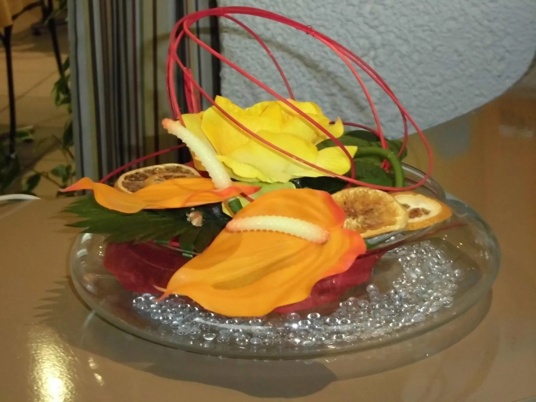 Decorative detail in Cit'Hotel Le Challans