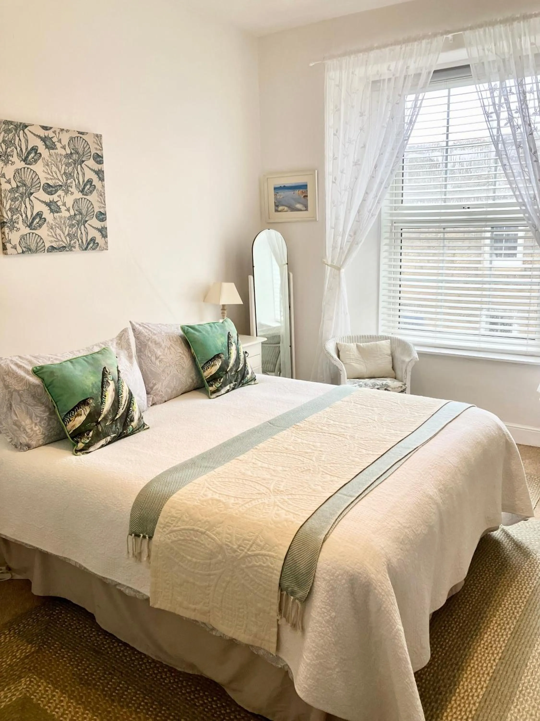 Bedroom, Bed in The Old Post House B&B