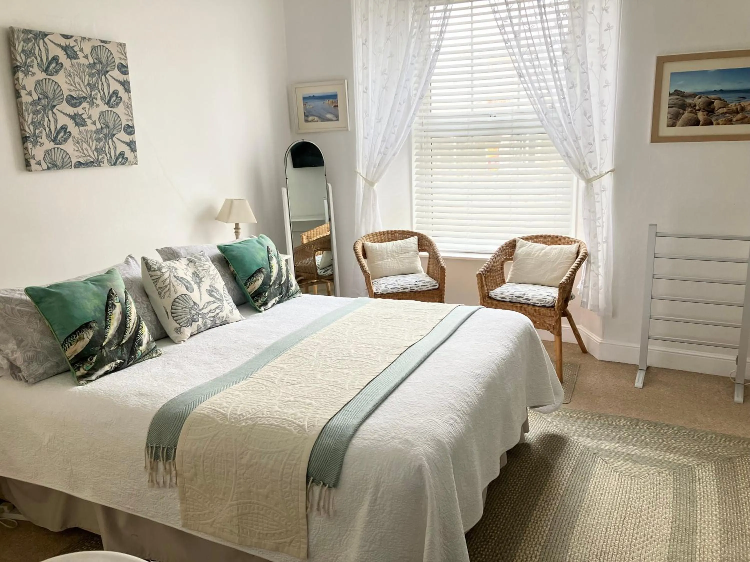 Bedroom, Bed in The Old Post House B&B