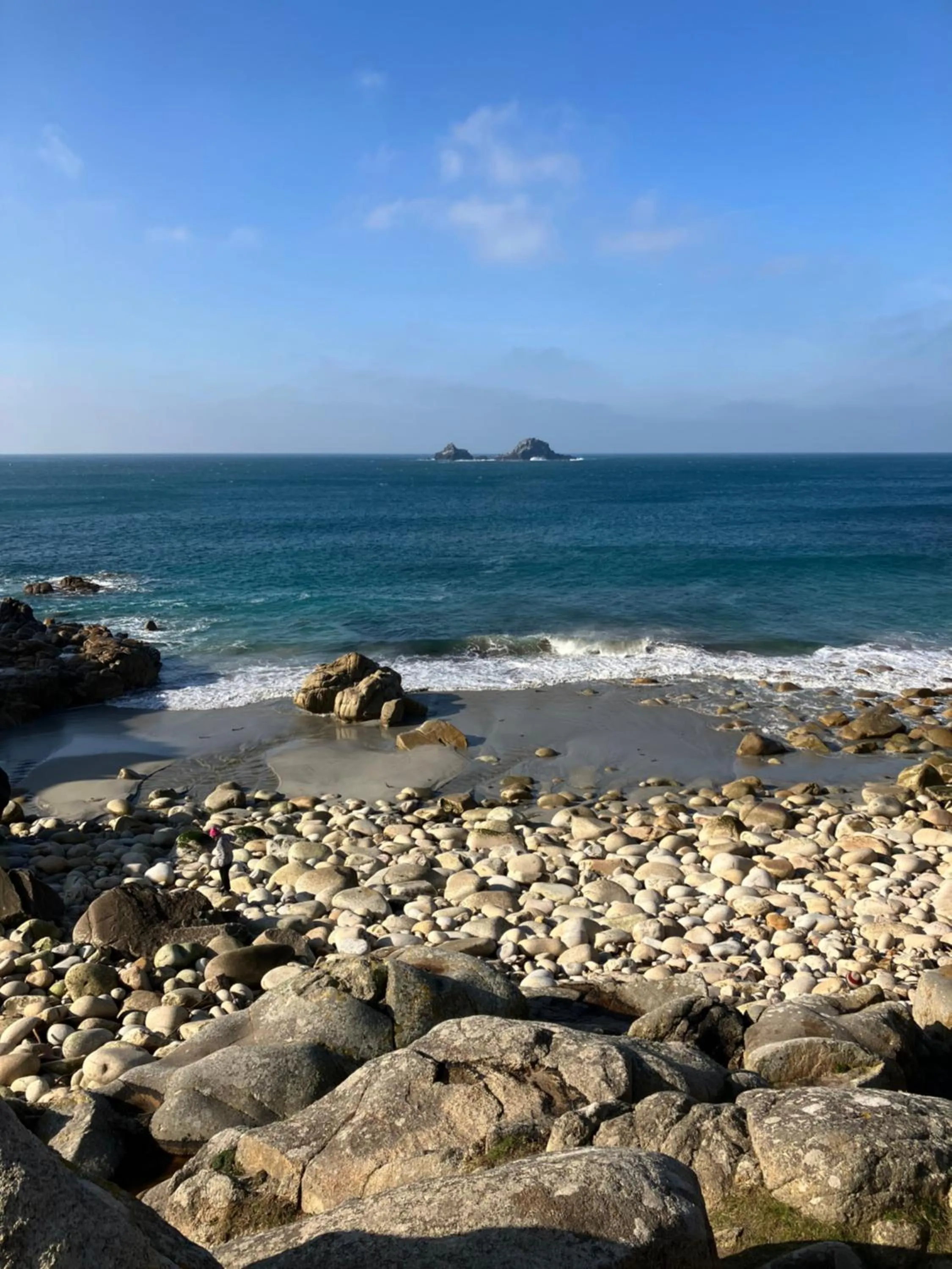 Beach in The Old Post House B&B