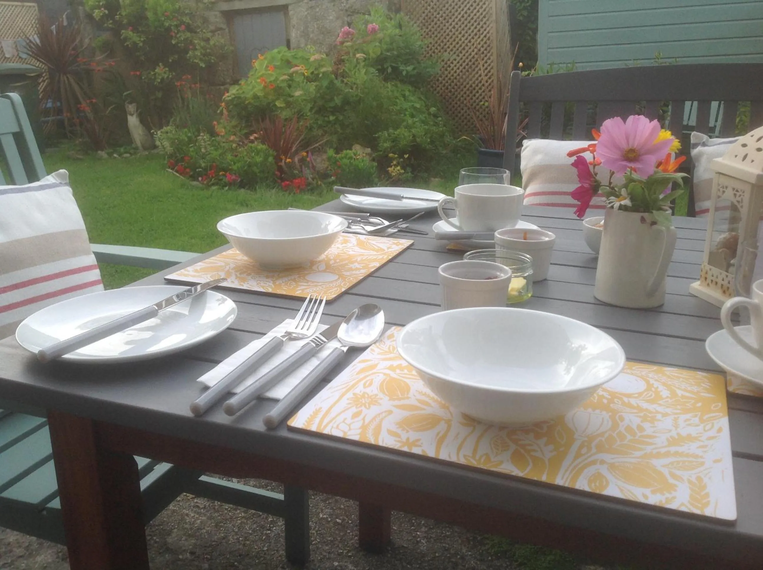 Garden in The Old Post House B&B