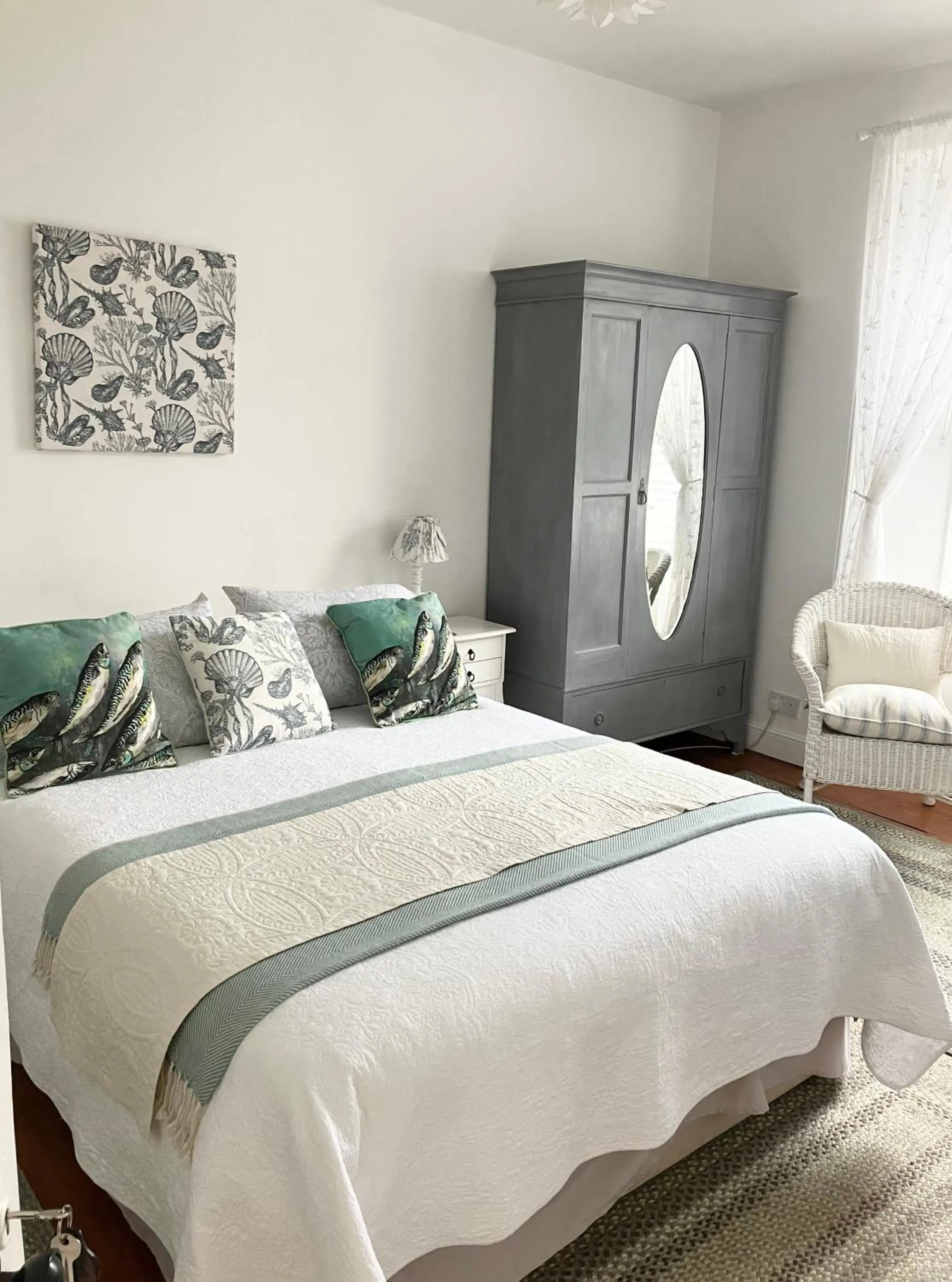 Bedroom, Bed in The Old Post House B&B