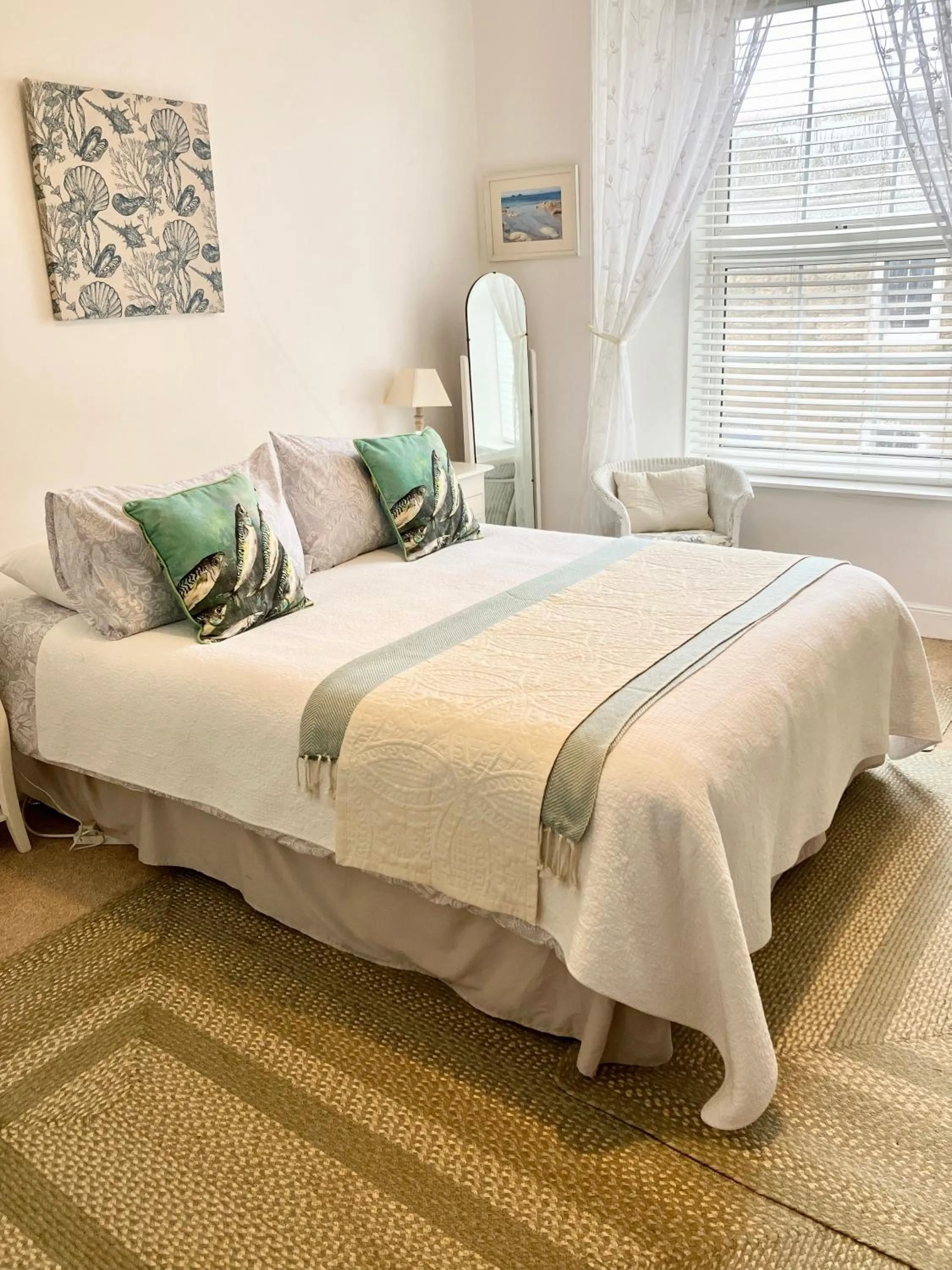 Bedroom, Bed in The Old Post House B&B