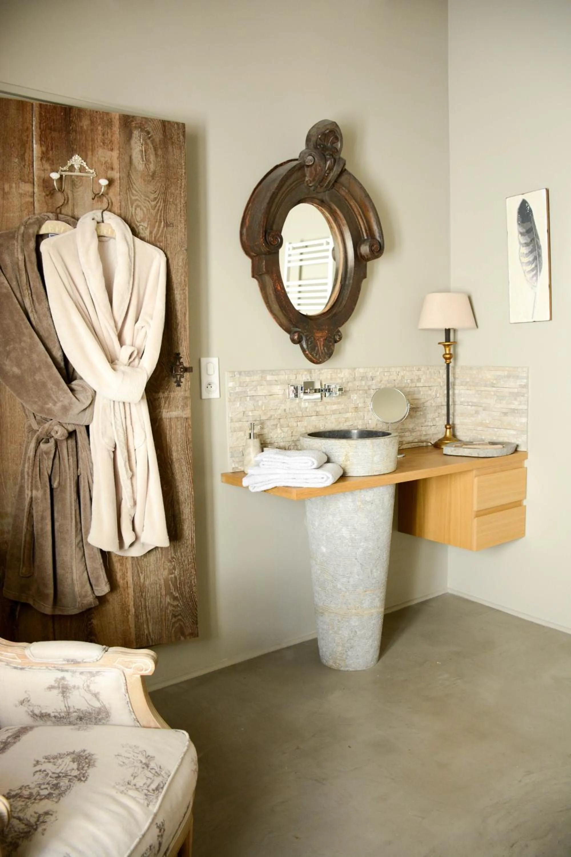 Bathroom in Le Petit Chateau