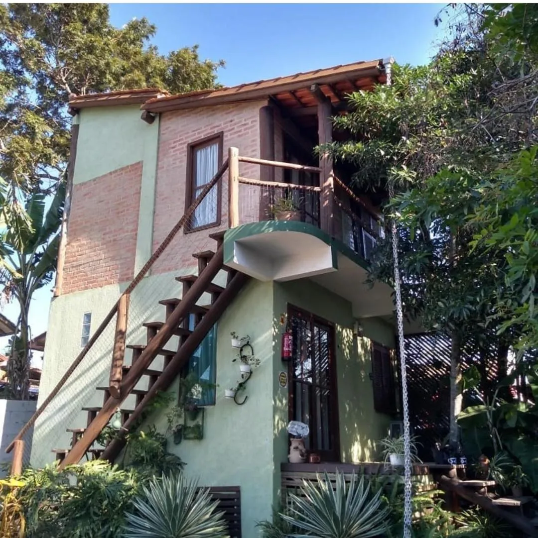 Property building in Pousada Refúgio dos Pássaros