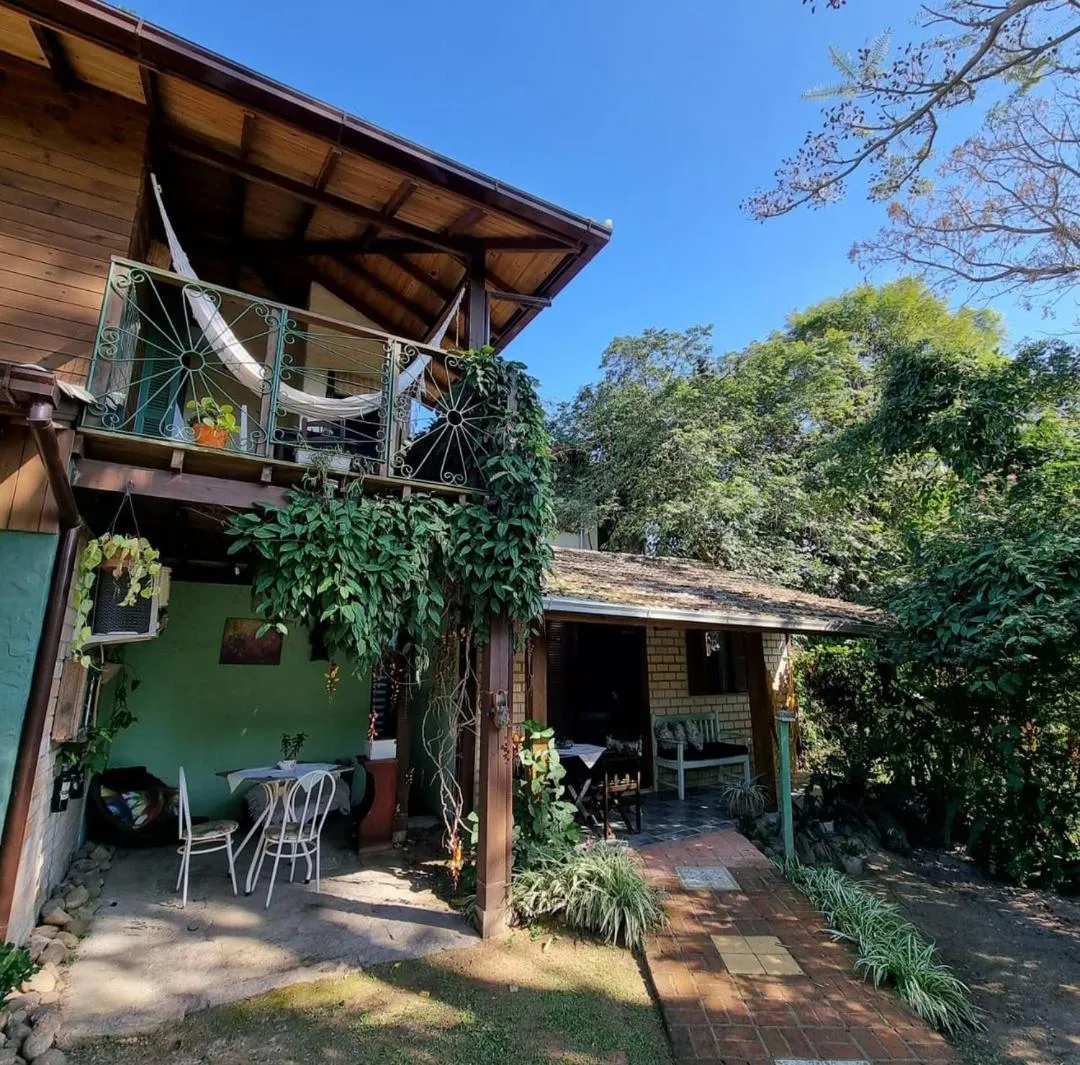 Property building in Pousada Refúgio dos Pássaros
