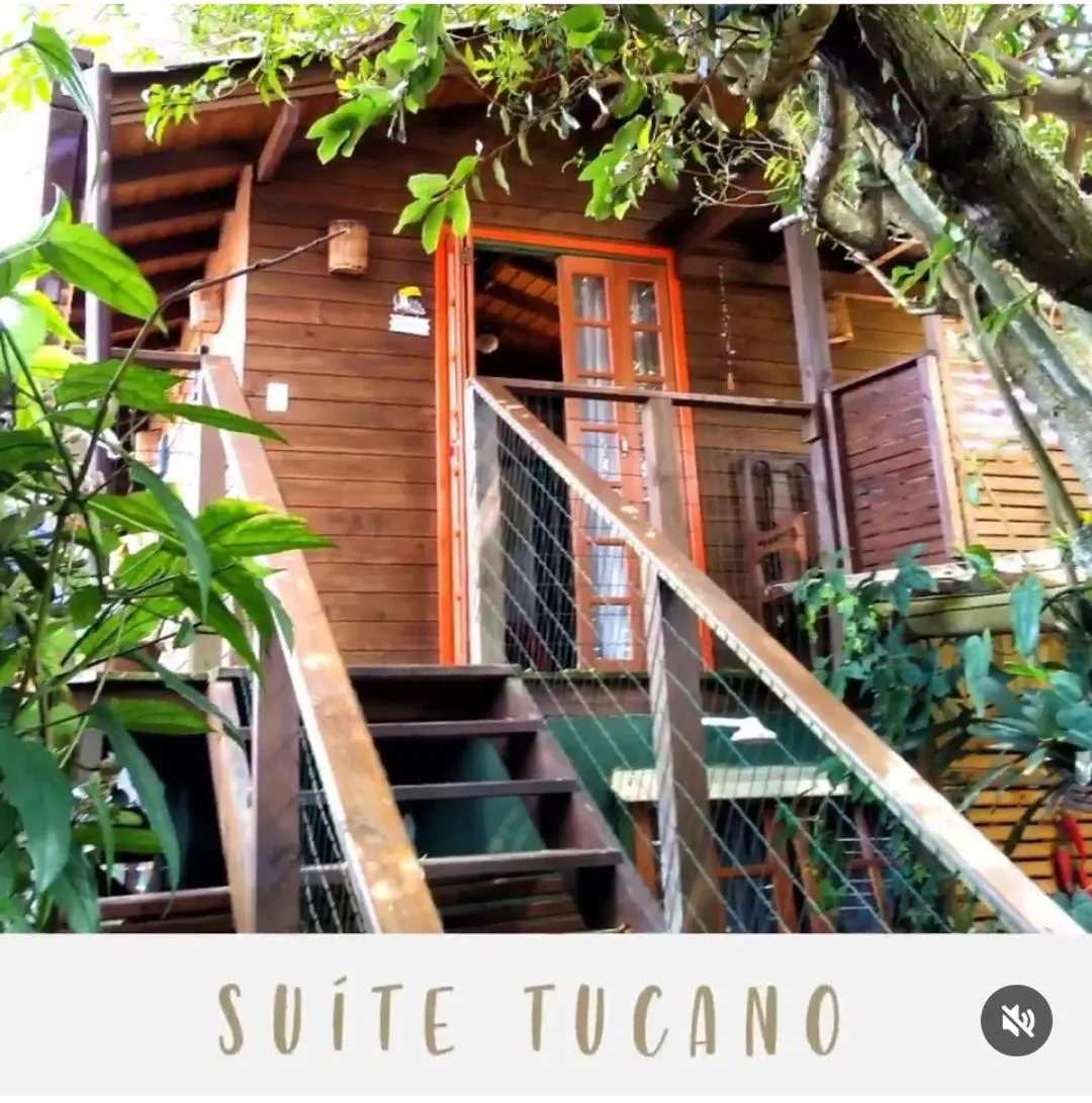 Property building in Pousada Refúgio dos Pássaros