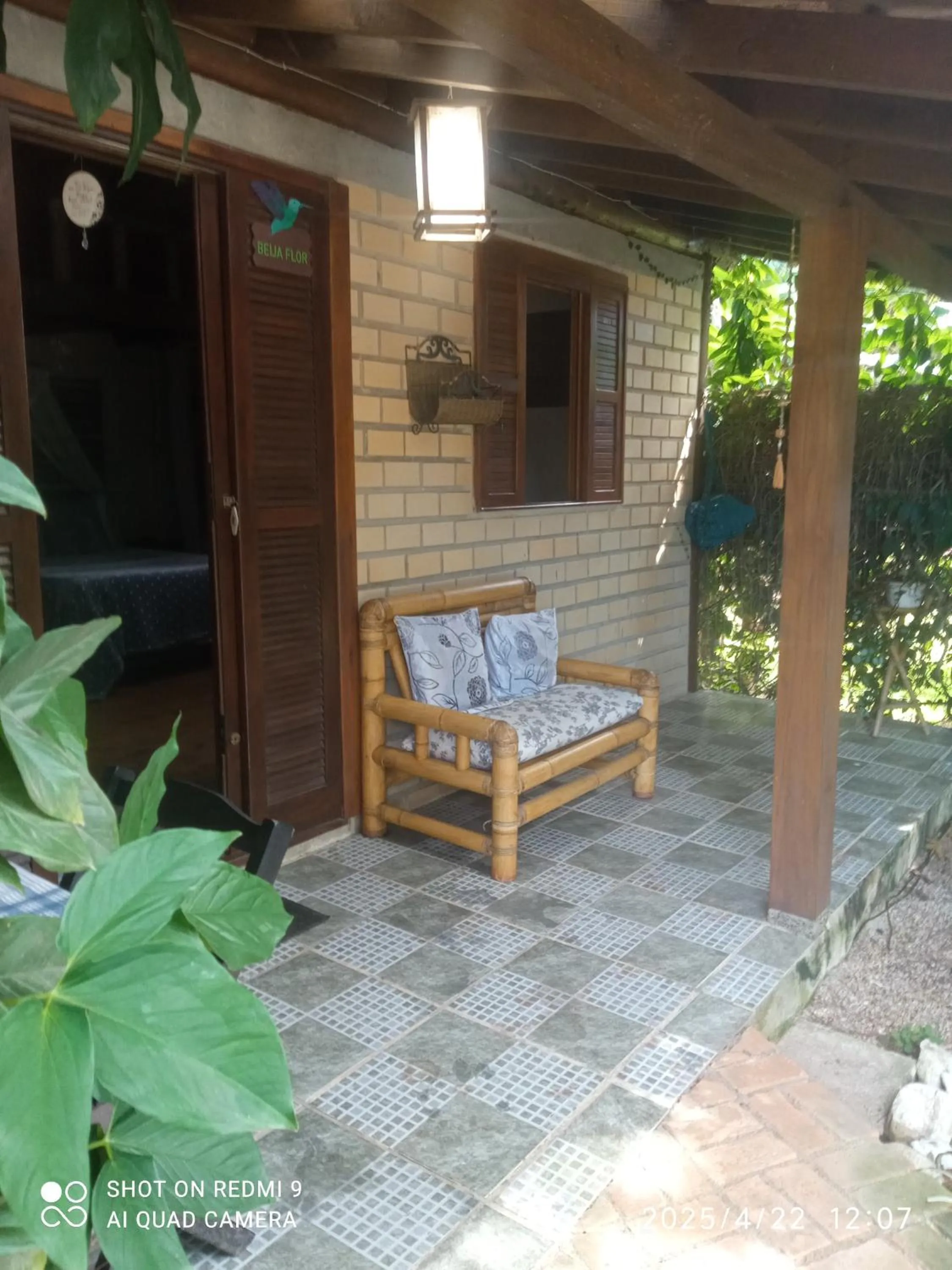 Patio in Pousada Refúgio dos Pássaros