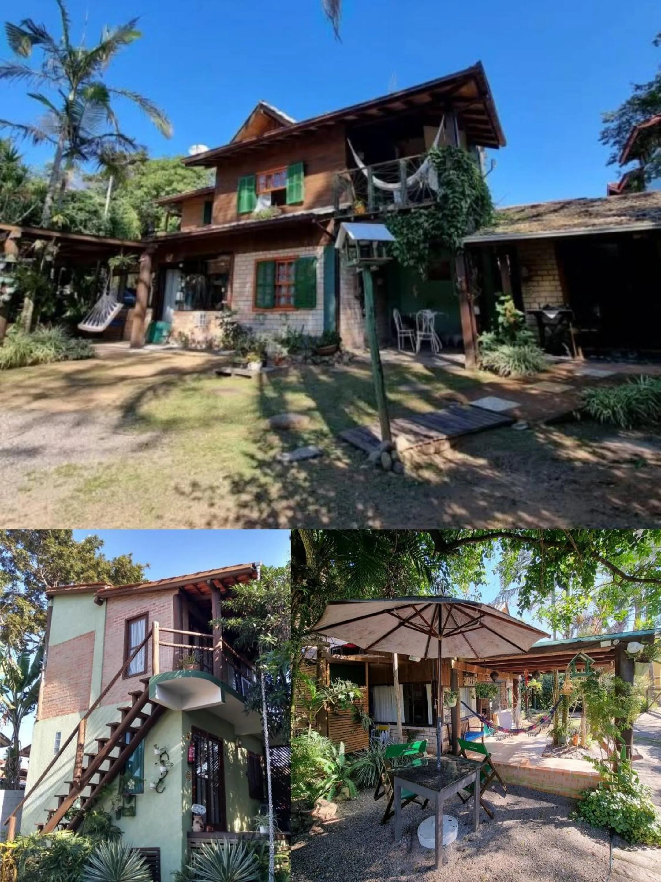 Property building in Pousada Refúgio dos Pássaros