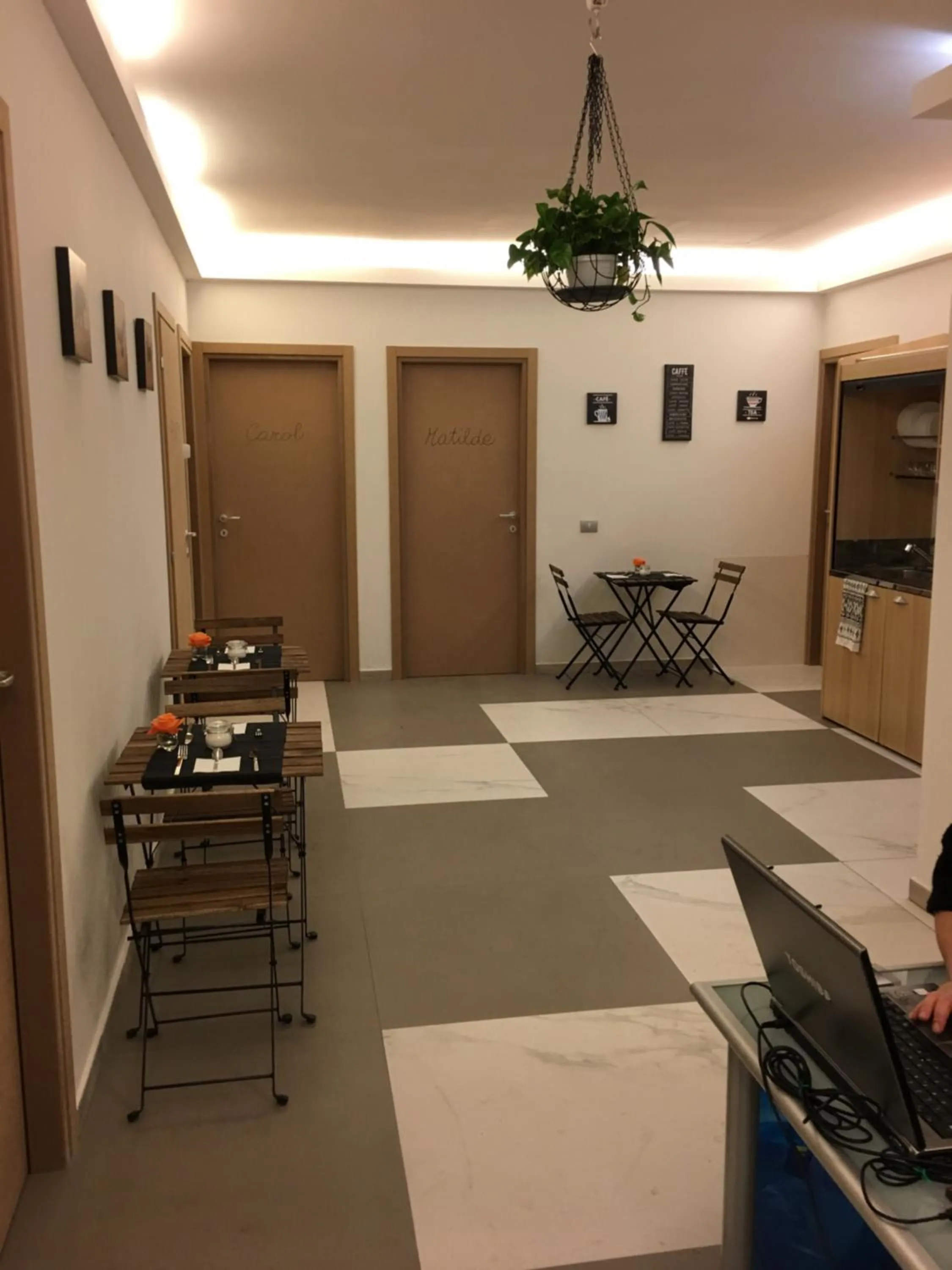 Lobby or reception in B&B La Casa di Klida