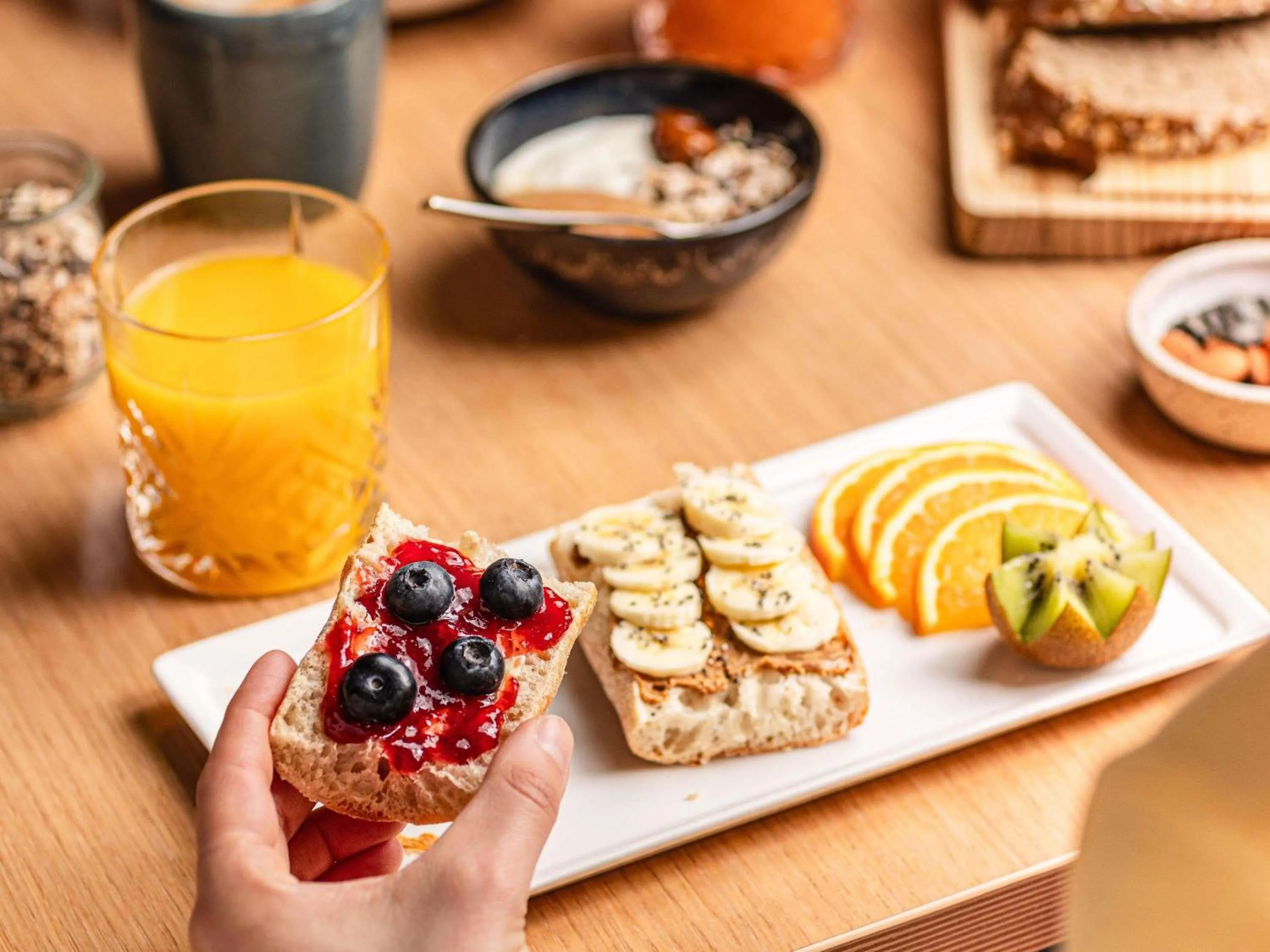 Breakfast in Novotel Wien Hauptbahnhof
