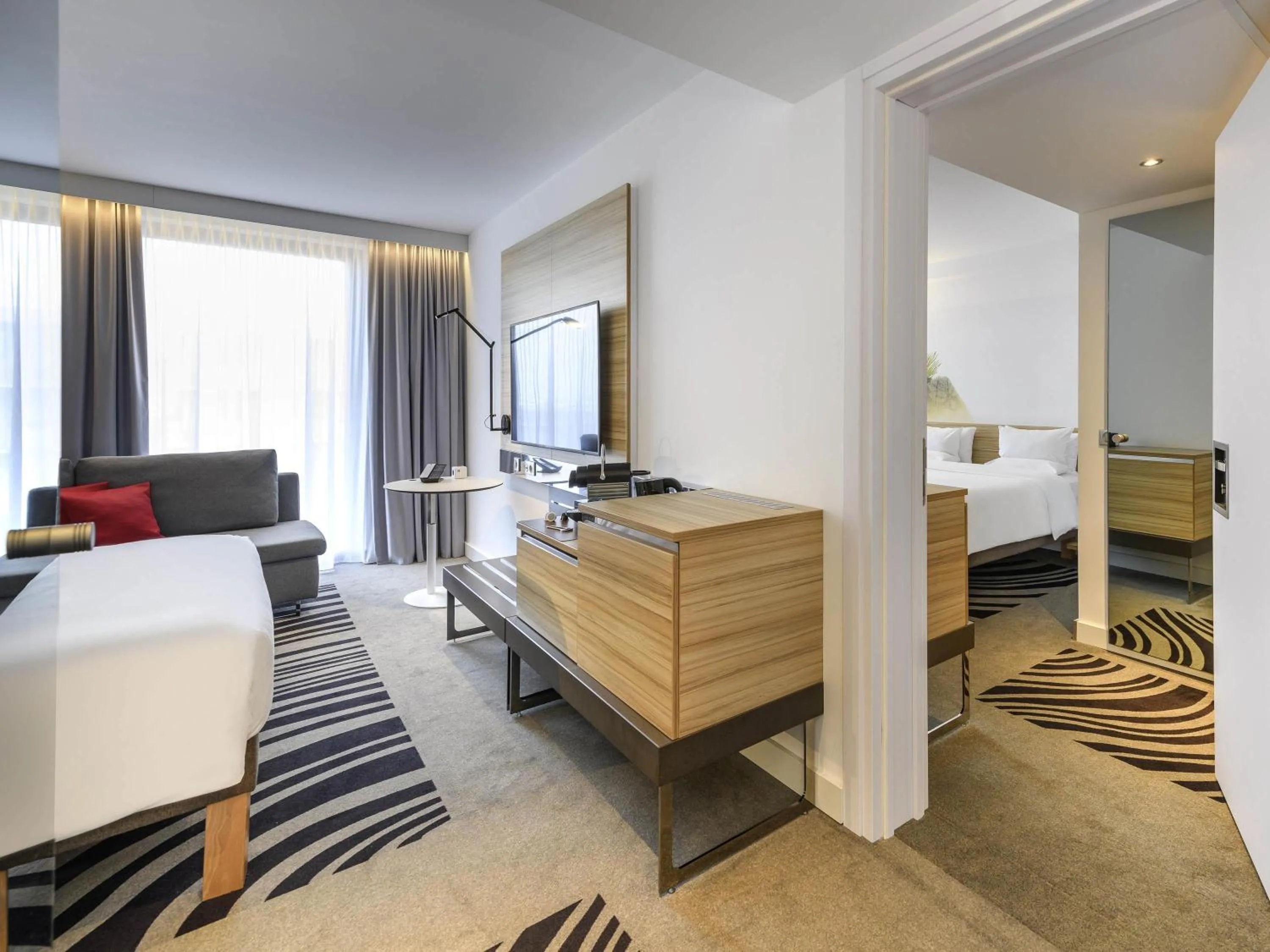 Bedroom, Bed in Novotel Wien Hauptbahnhof