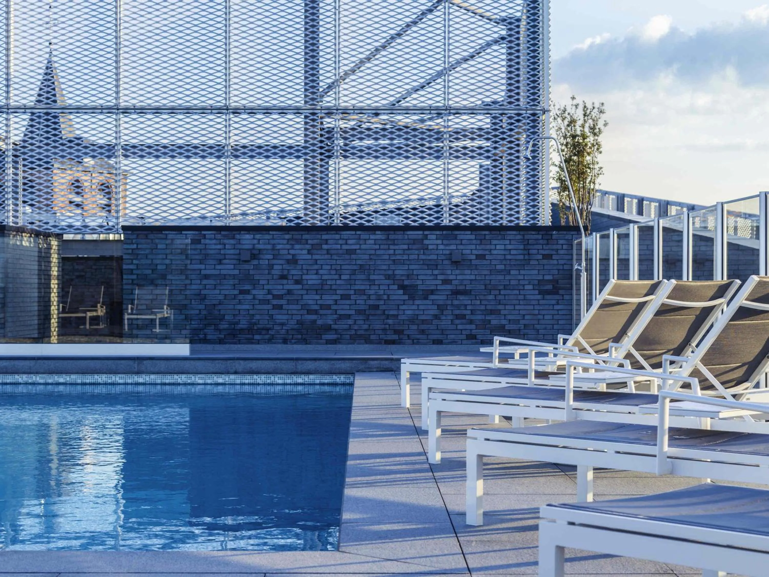 Pool view in Mercure Blankenberge