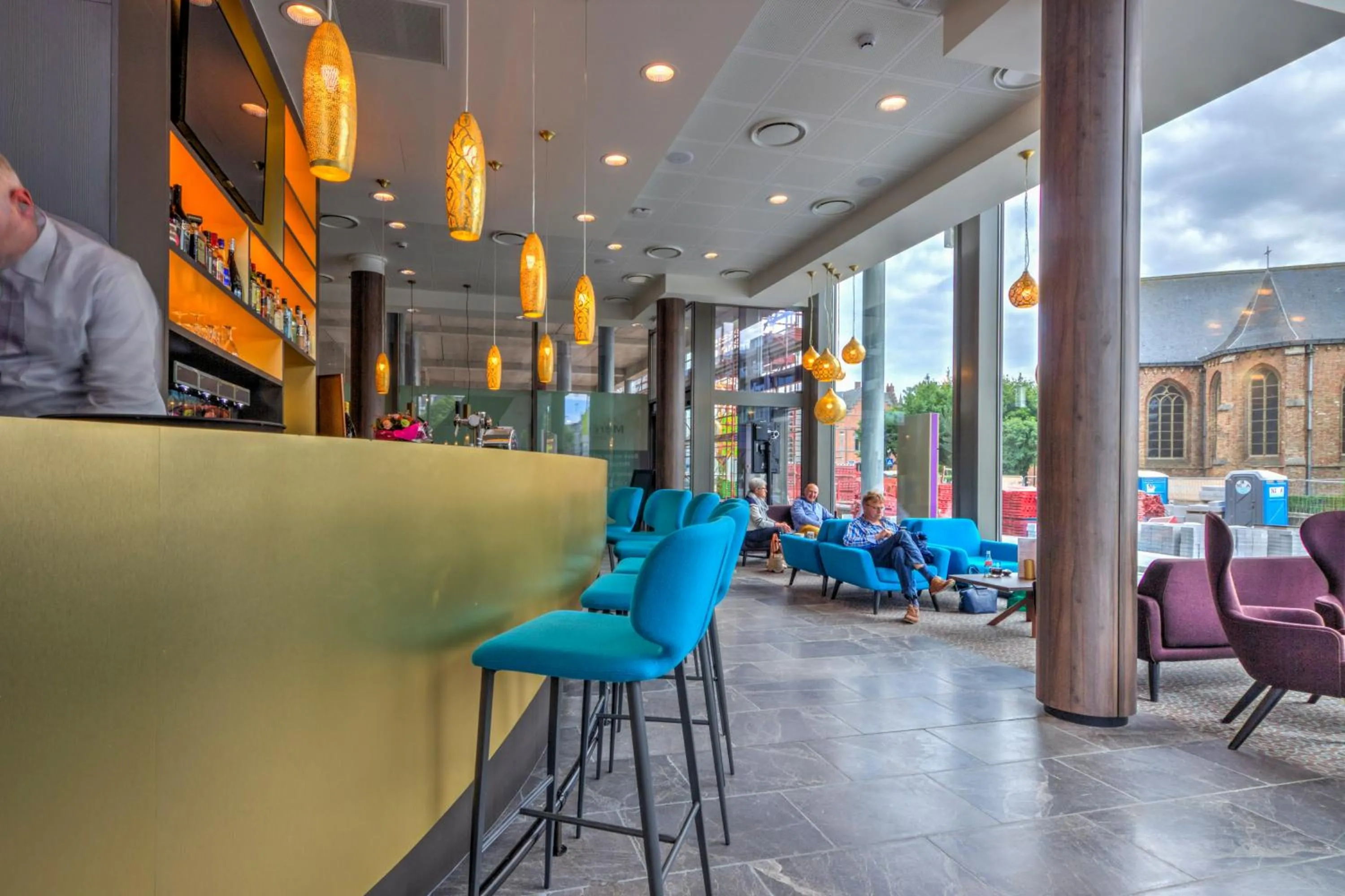 Lounge or bar in Mercure Blankenberge