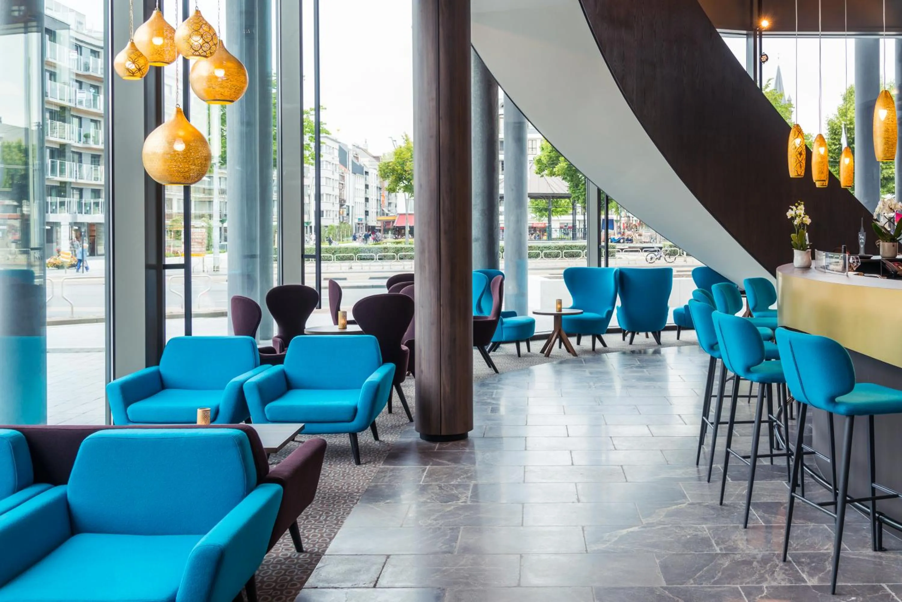 Lounge or bar in Mercure Blankenberge
