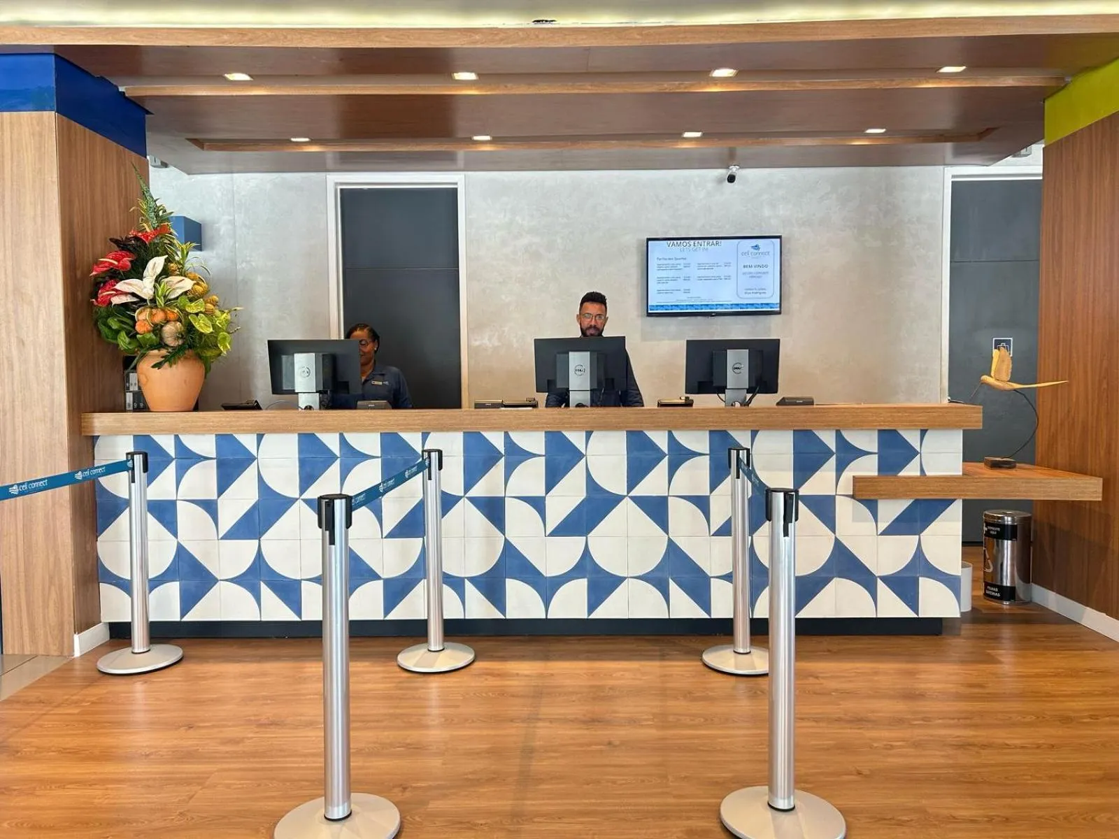 Lobby or reception in Celi Connect Hotel Orla Aracaju