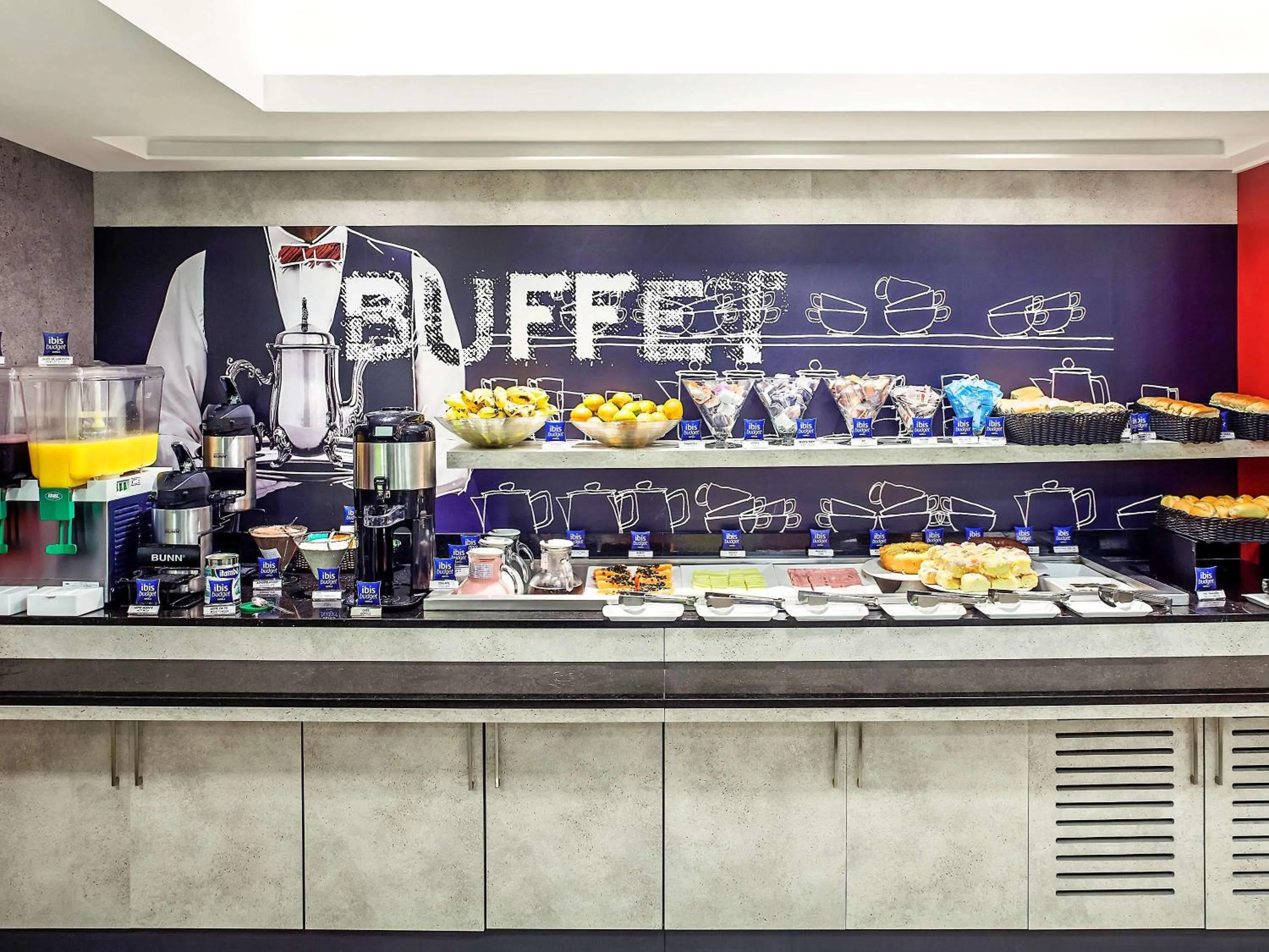 Food and drinks in ibis budget RJ Copacabana