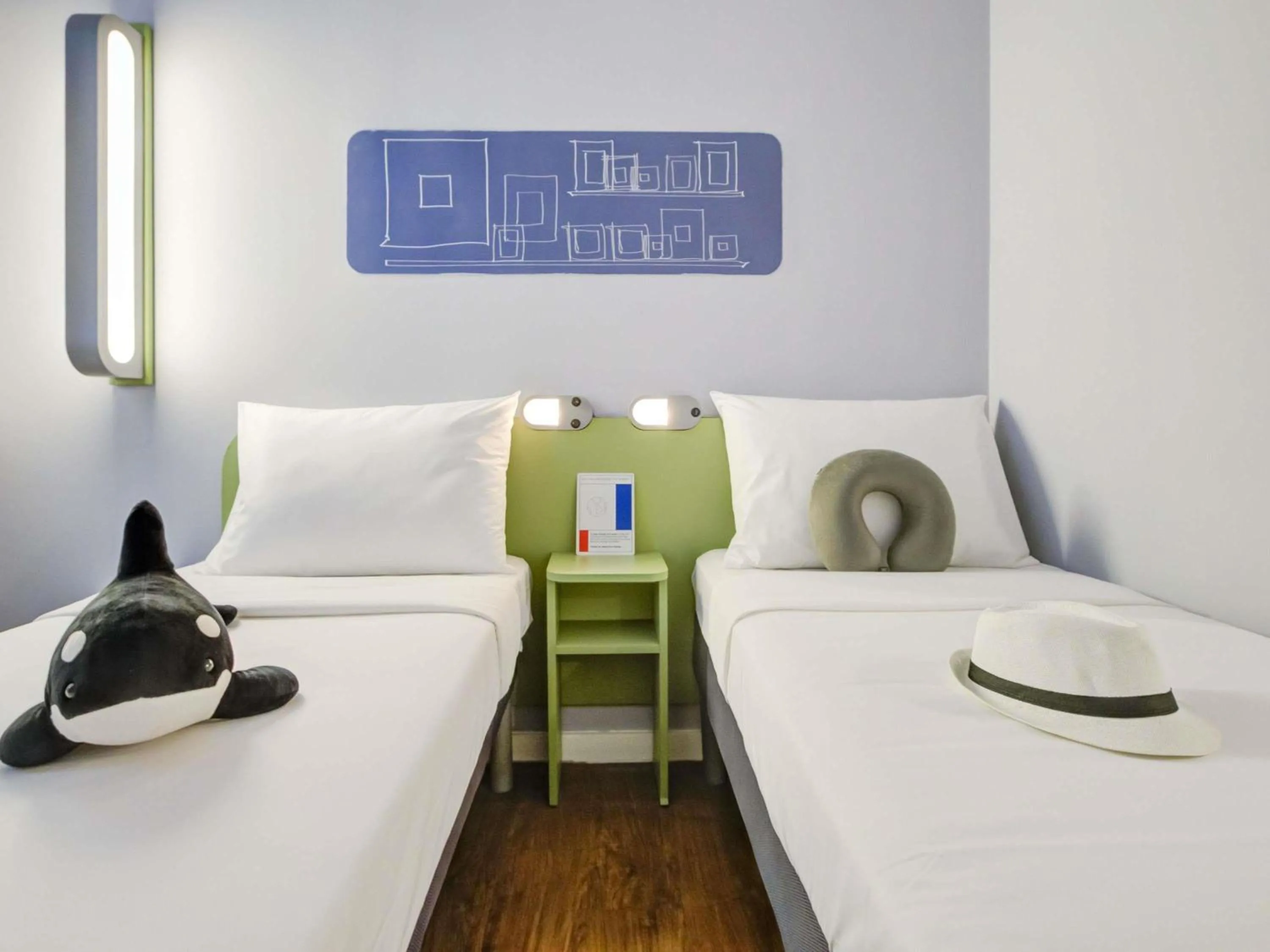 Bedroom, Bed in ibis budget RJ Copacabana