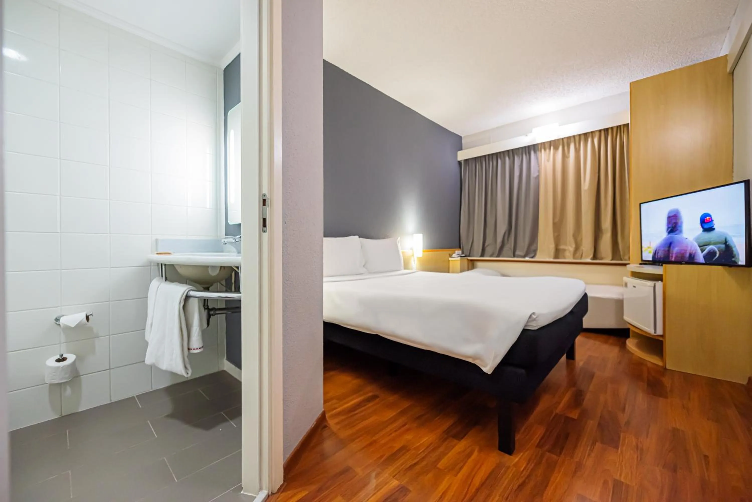Bedroom, Bed in ibis Santo Andre
