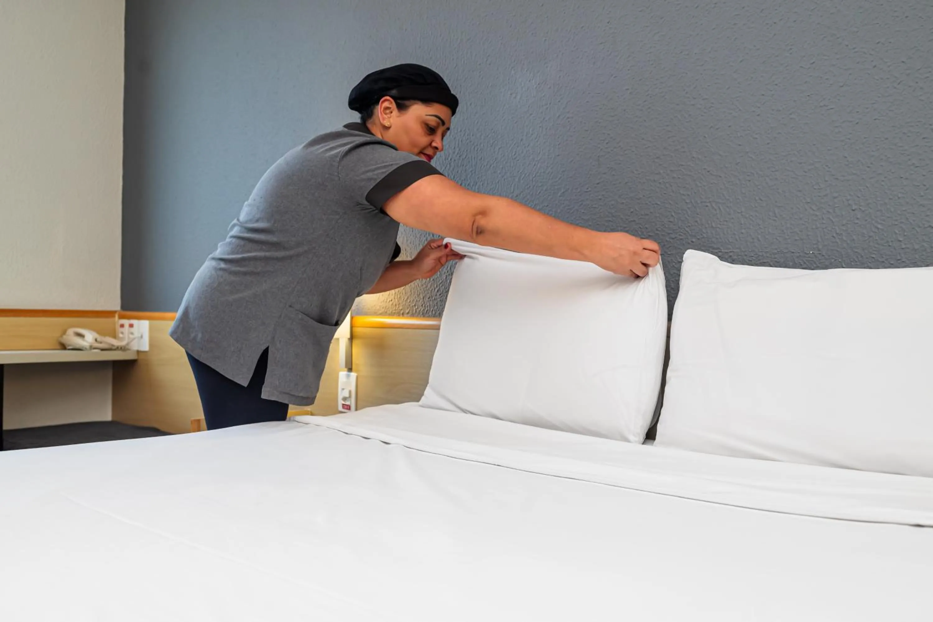 Bed in ibis Santo Andre