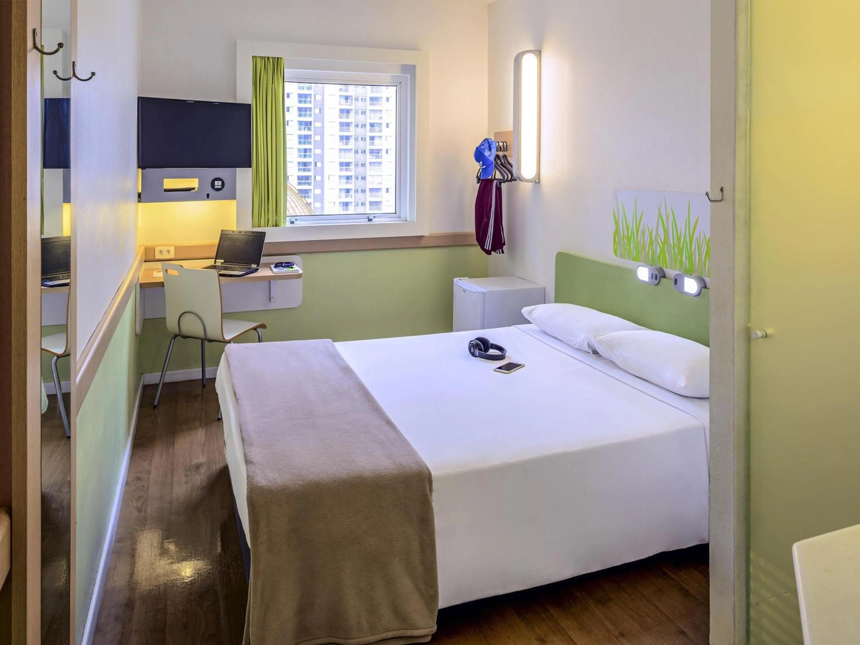 Bedroom, Bed in ibis budget Belo Horizonte Minascentro