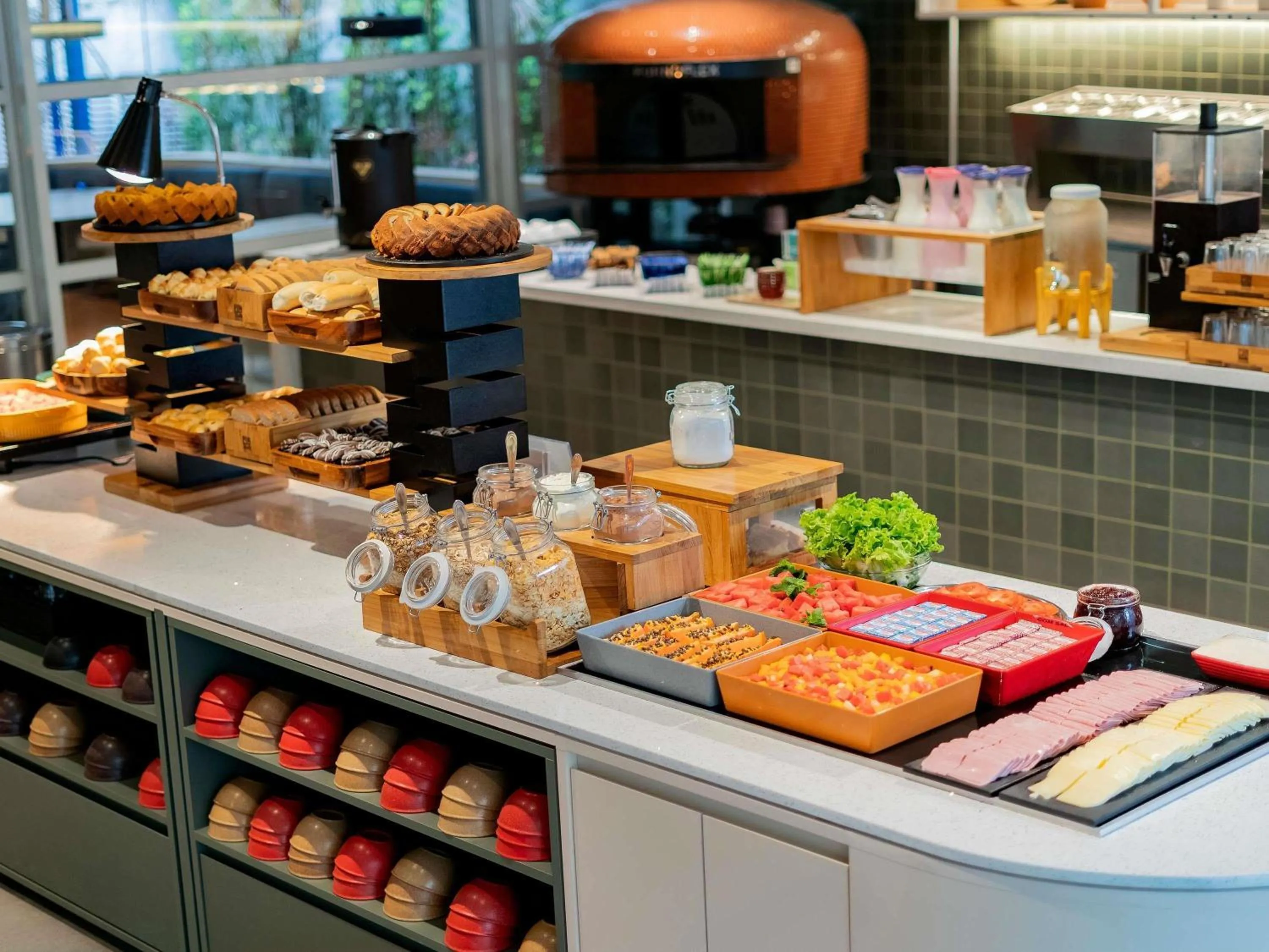 Breakfast in ibis budget Sao Paulo Jardins