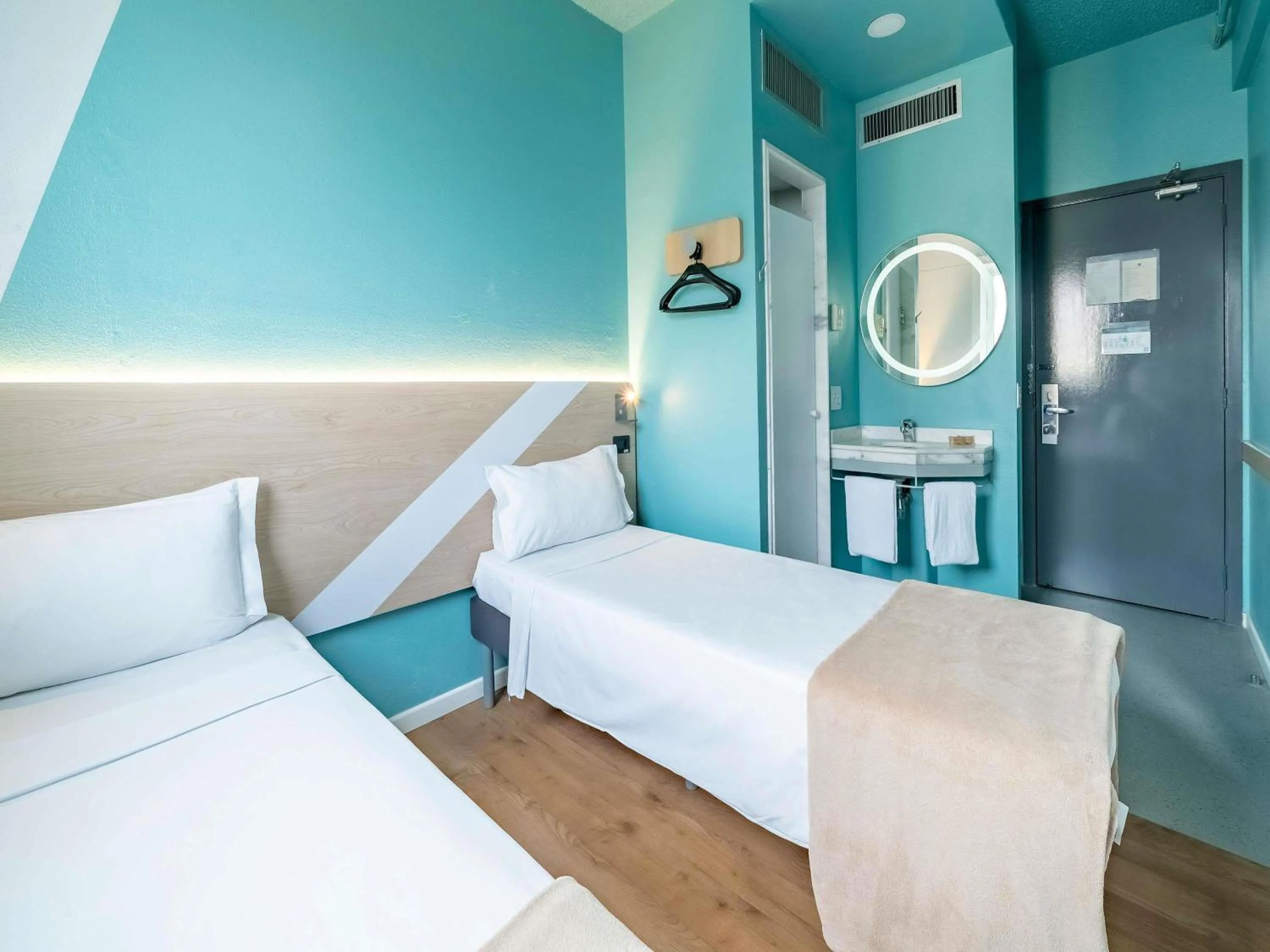 Bedroom, Bed in ibis budget Sao Paulo Jardins