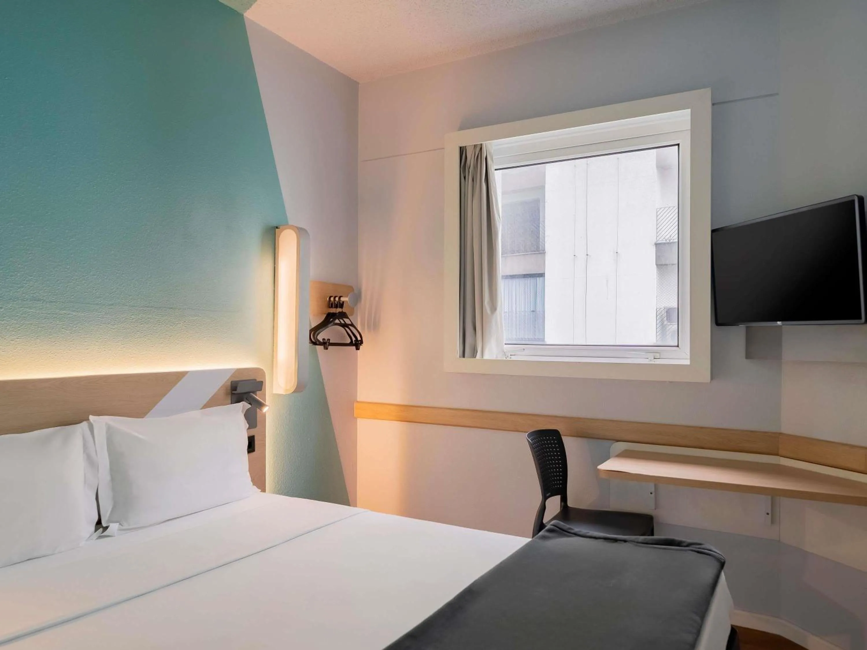 Bedroom, Bed in ibis budget Sao Paulo Jardins