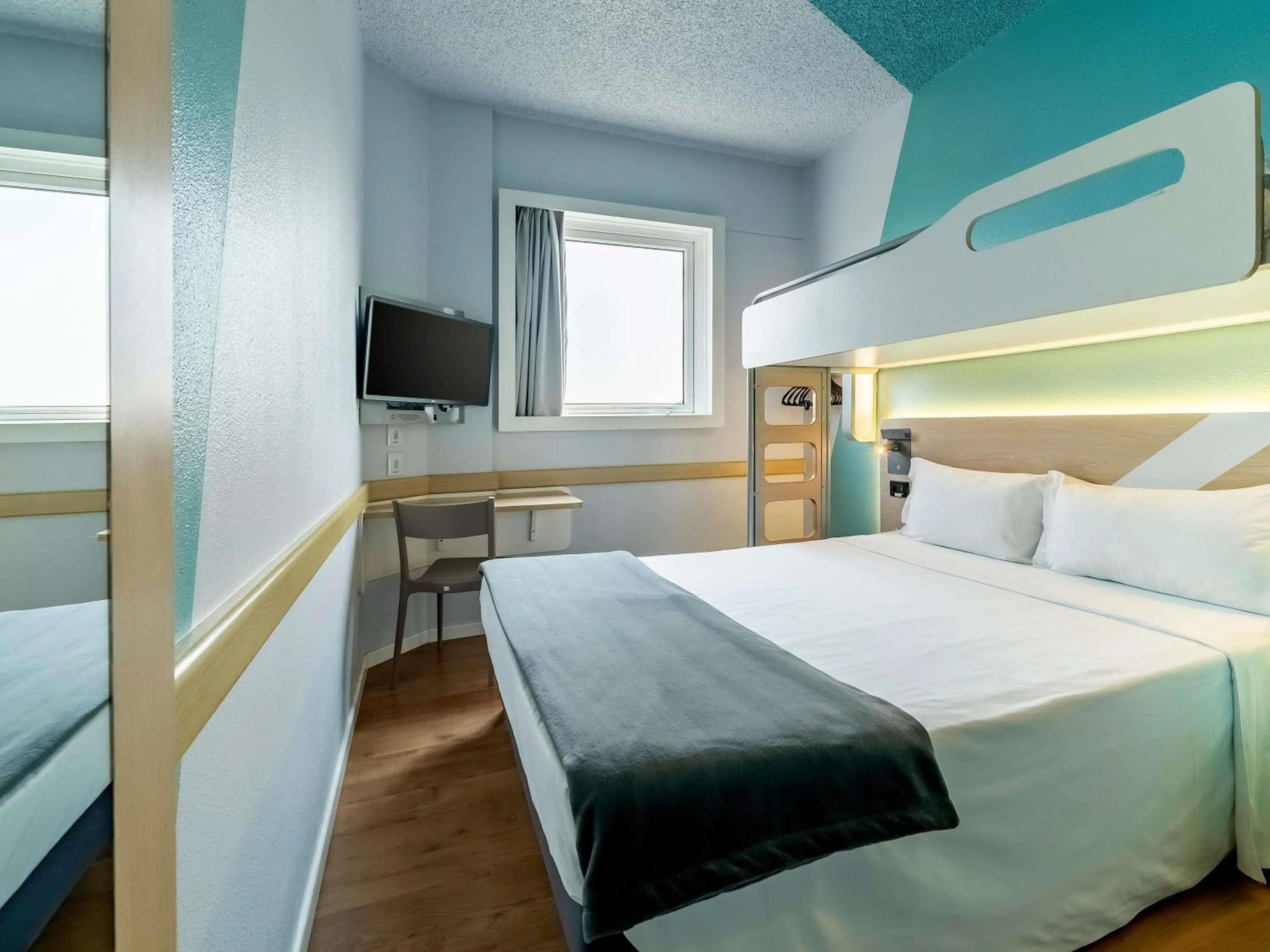 Bedroom, Bed in ibis budget Sao Paulo Jardins