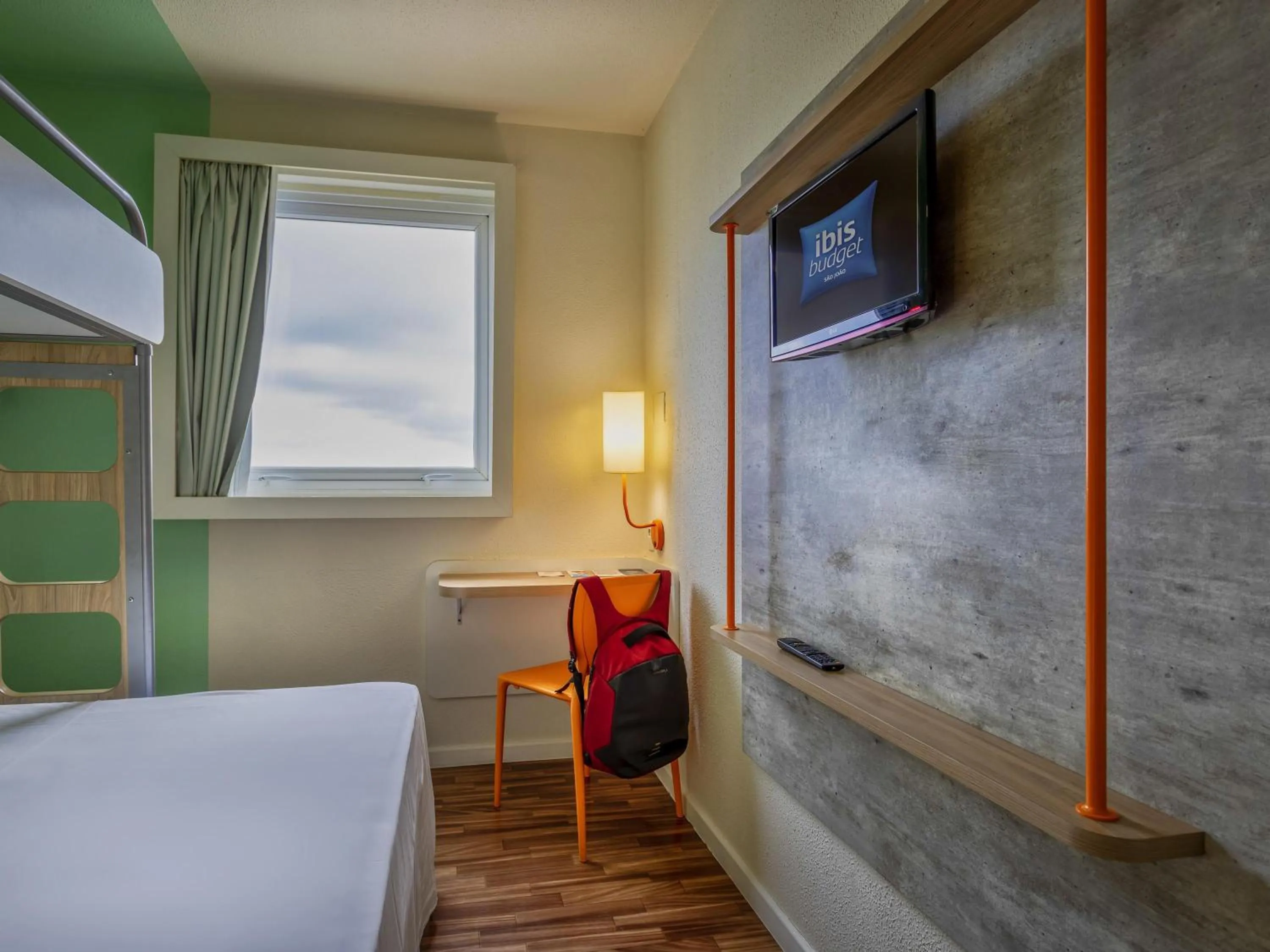 Bedroom, Bed in ibis budget SP Centro Sao Joao