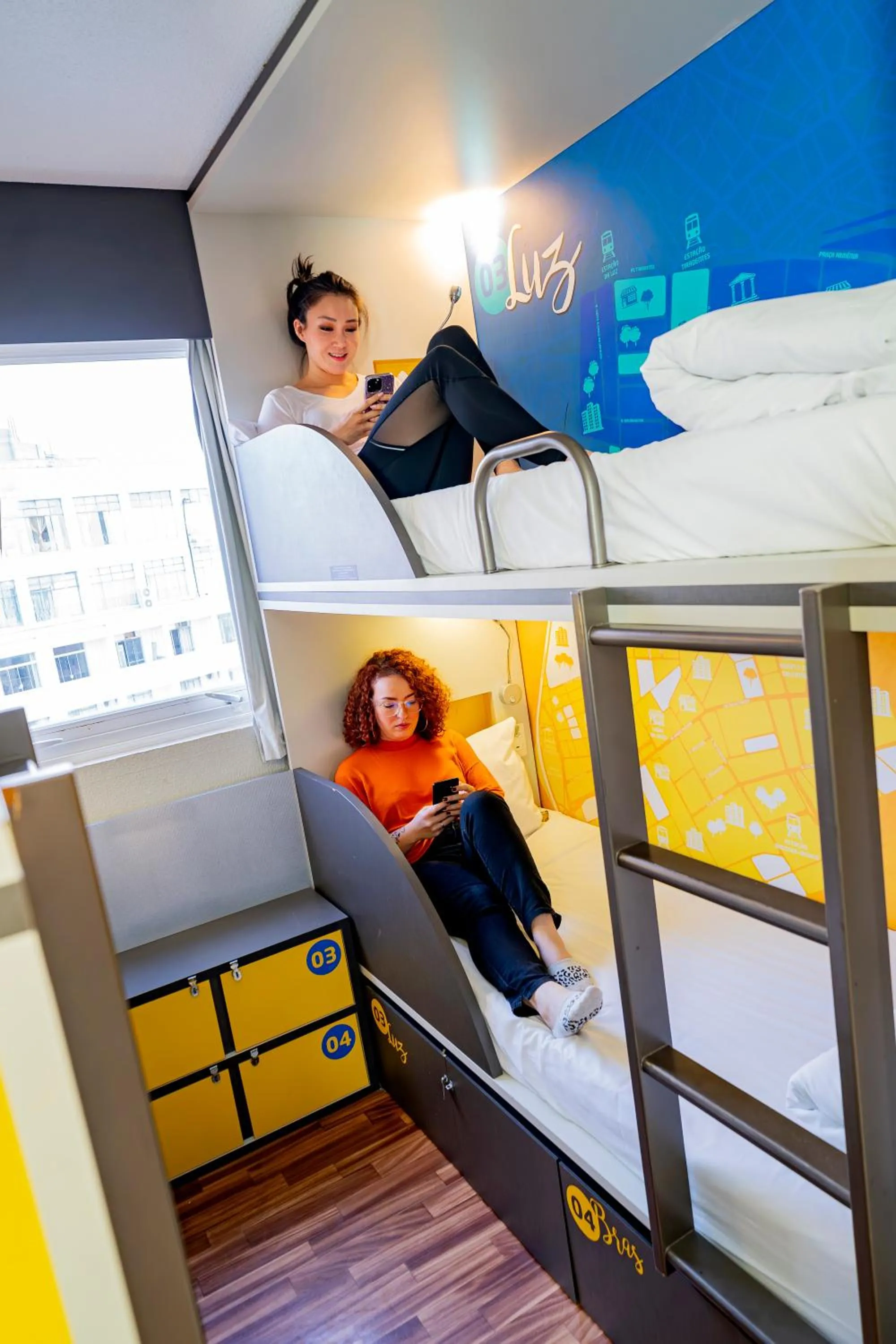 People, Bed in ibis budget SP Centro Sao Joao