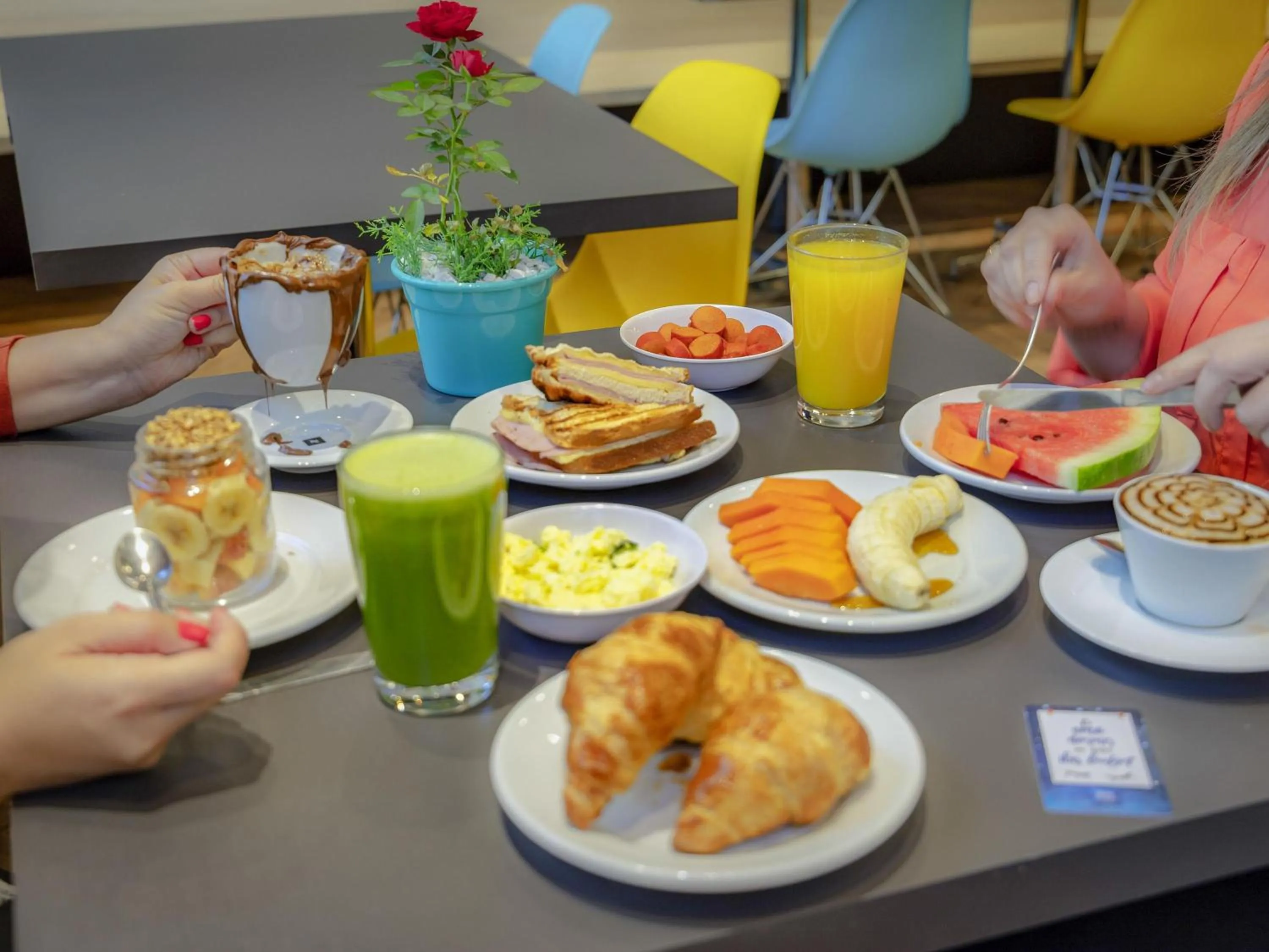 Breakfast in ibis budget SP Centro Sao Joao