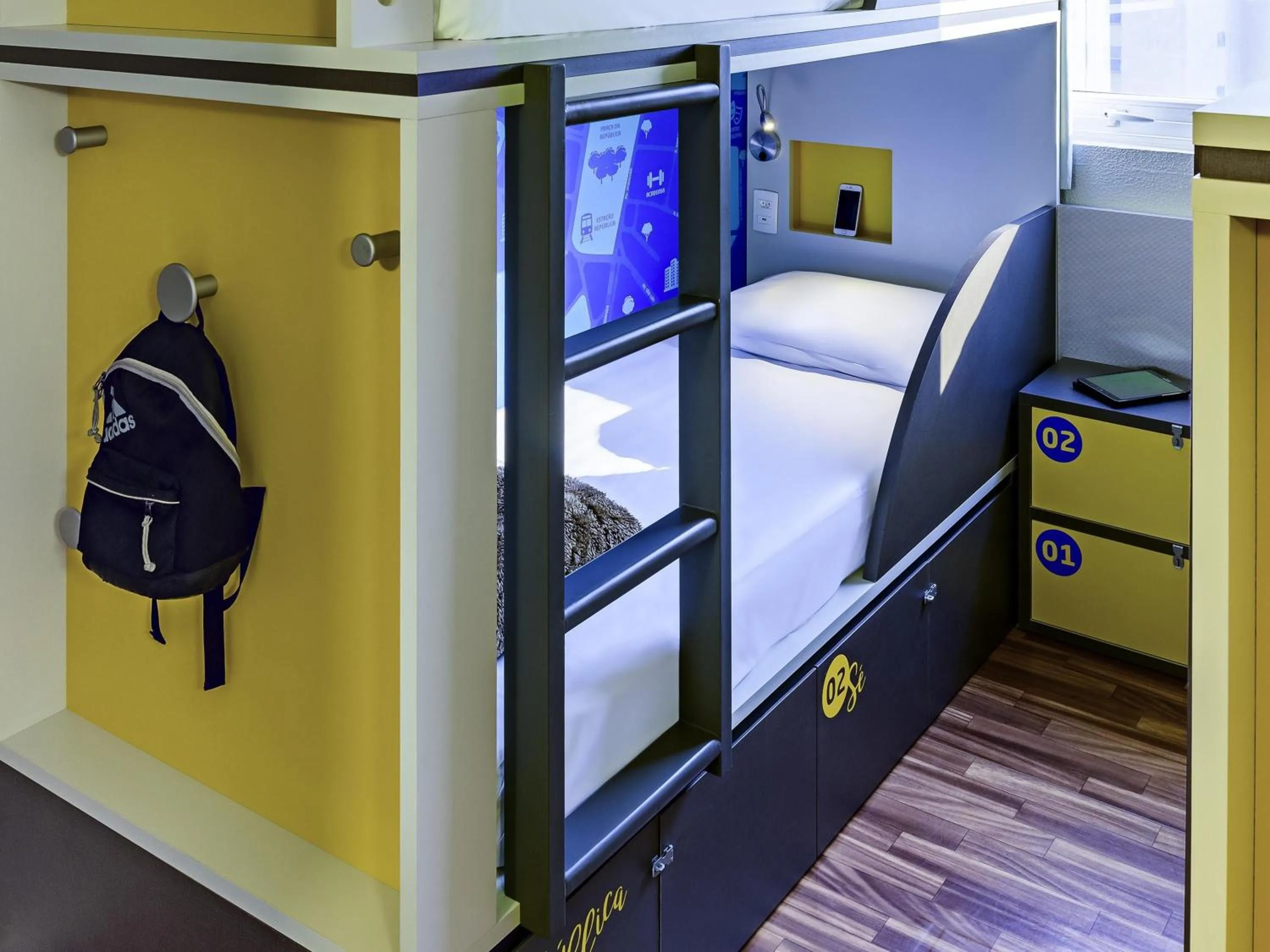 Bedroom, Bed in ibis budget SP Centro Sao Joao