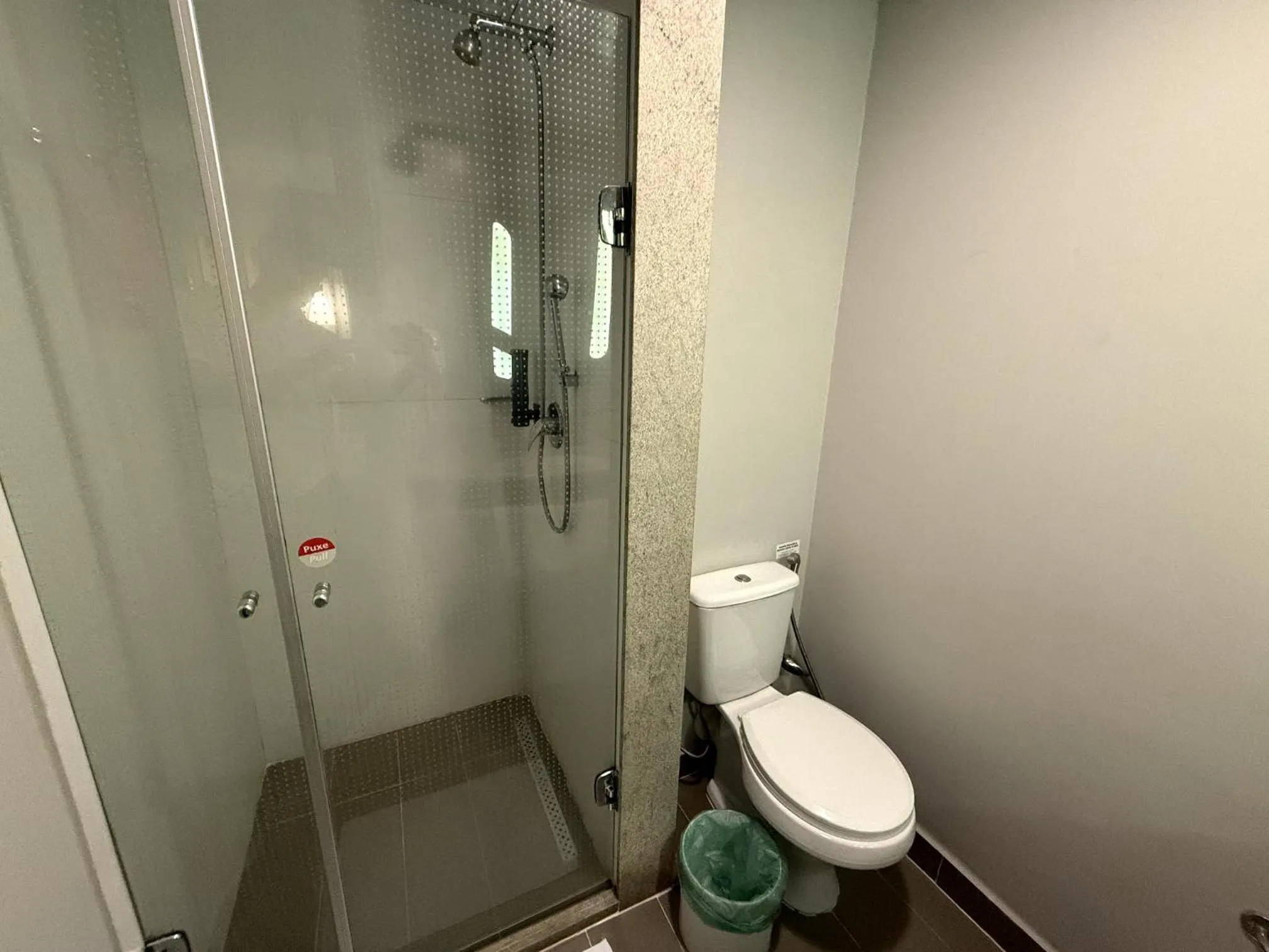 Shower in ibis Sao Paulo Ibirapuera