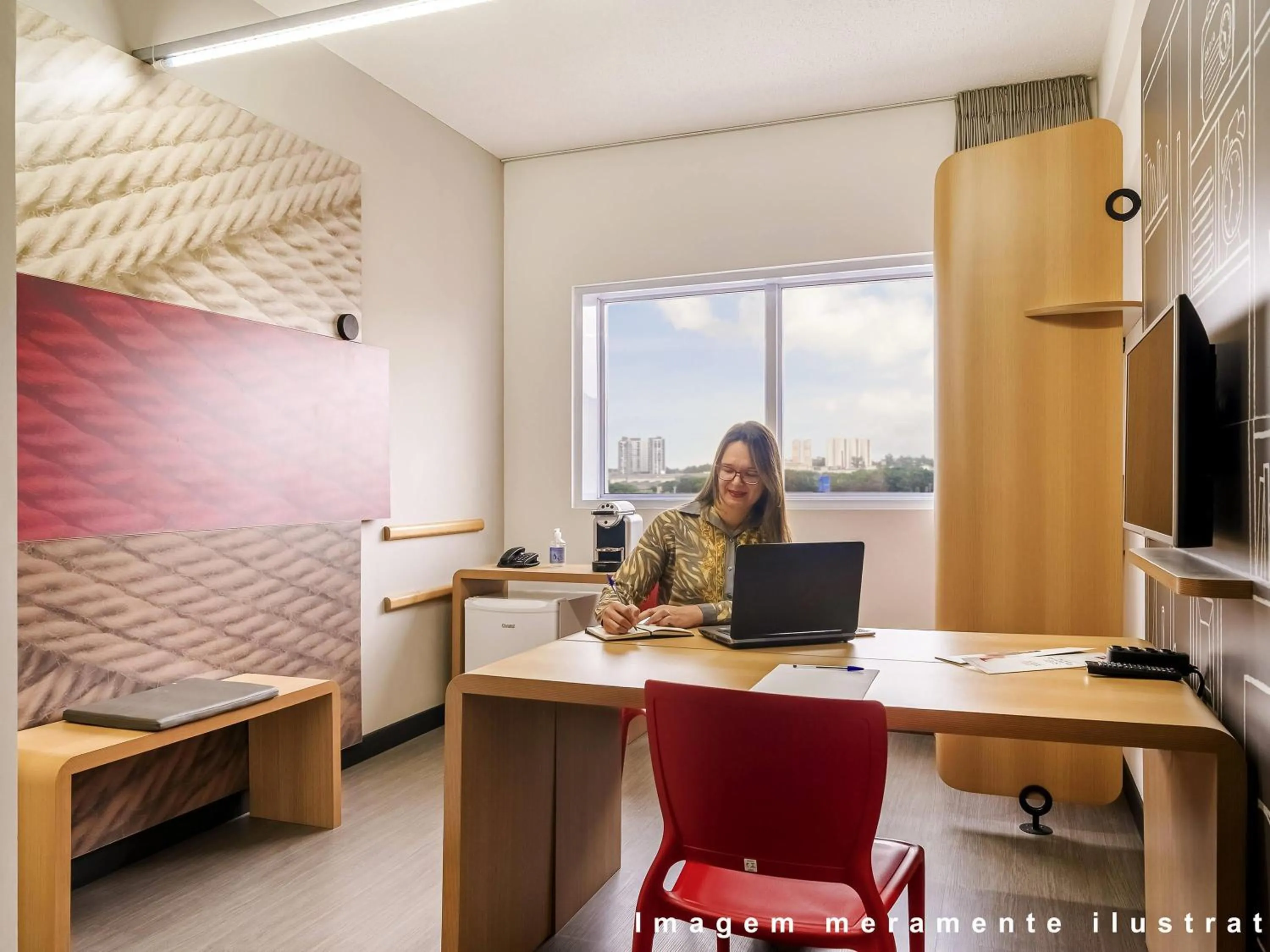 Bedroom in ibis São Paulo Ibirapuera