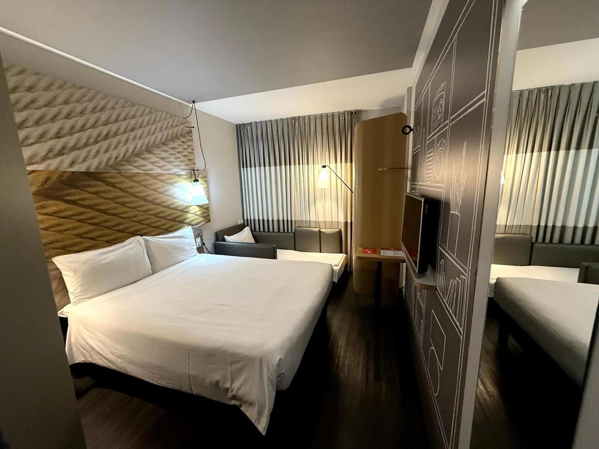 TV and multimedia, Bed in ibis Sao Paulo Ibirapuera