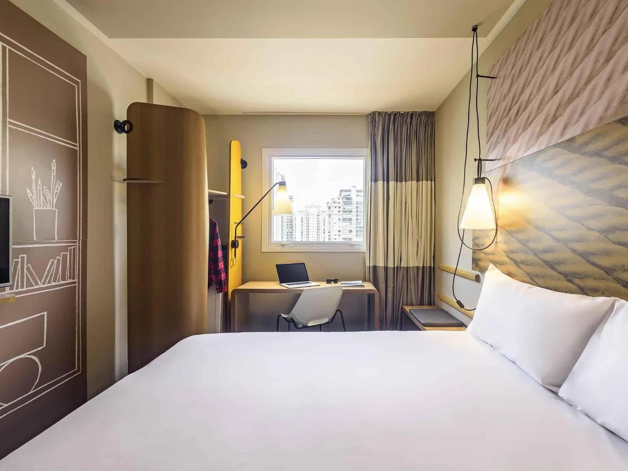 Bedroom, Bed in ibis São Paulo Ibirapuera