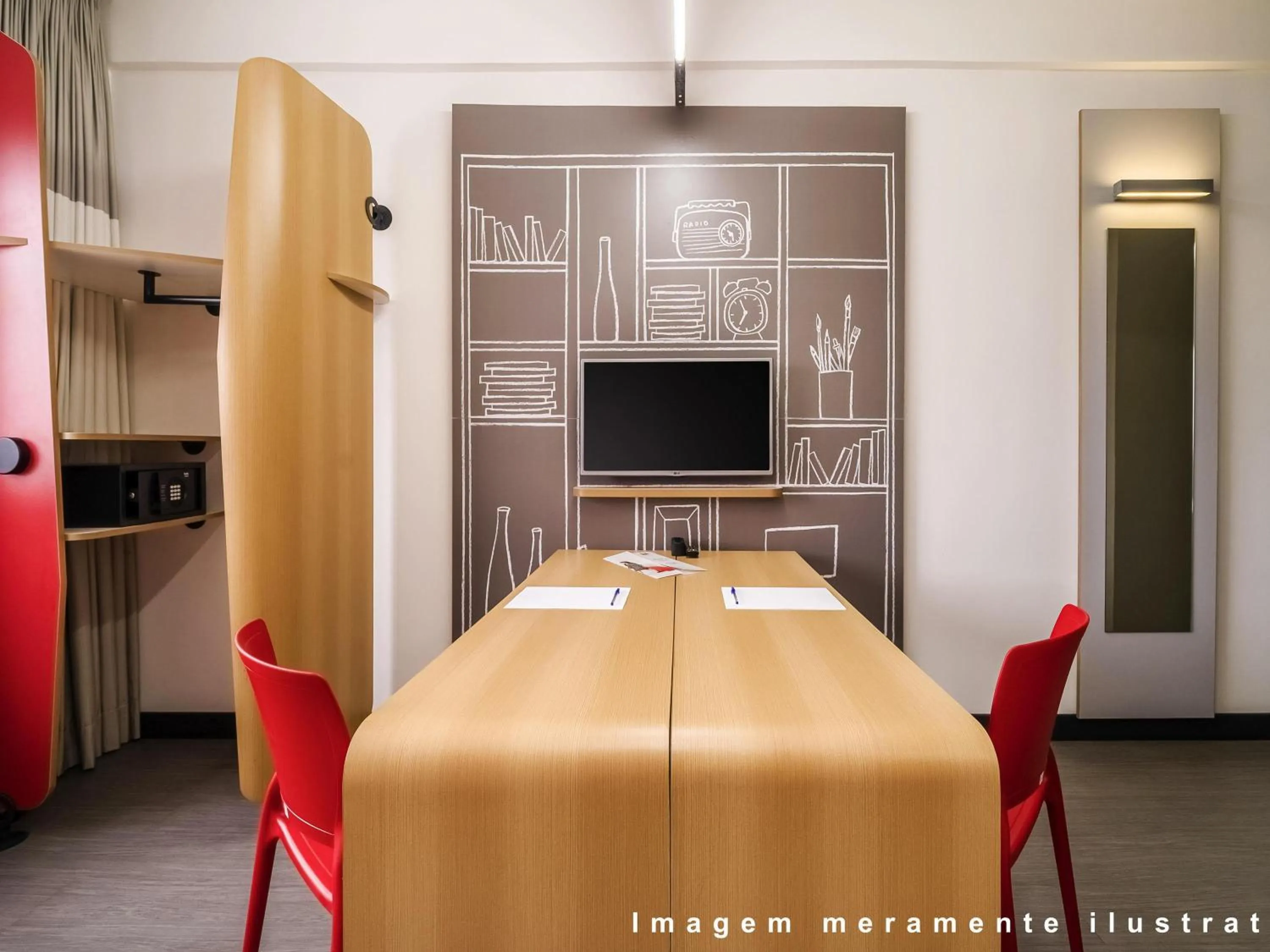 Bedroom in ibis São Paulo Ibirapuera