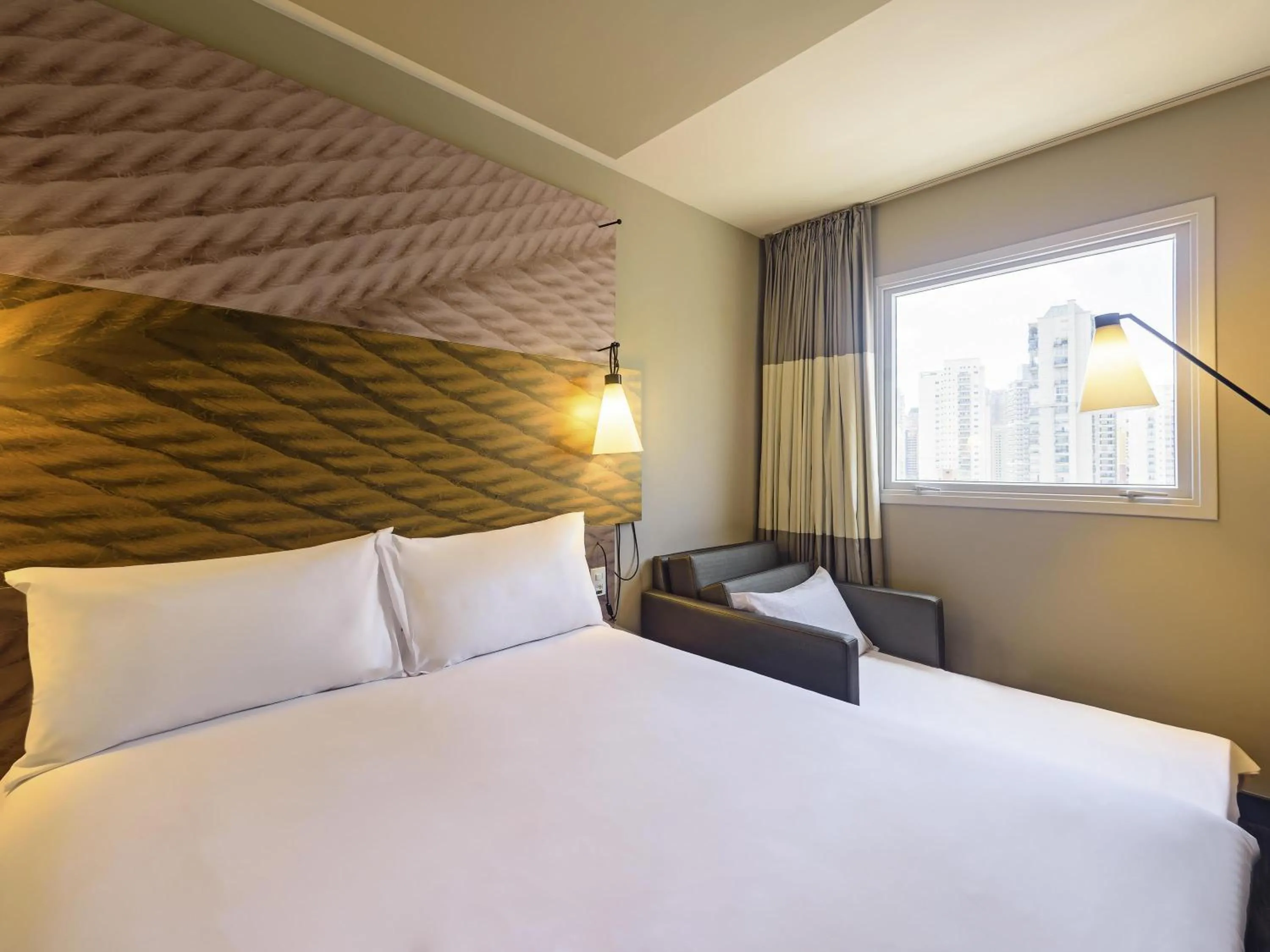 Bedroom, Bed in ibis Sao Paulo Ibirapuera