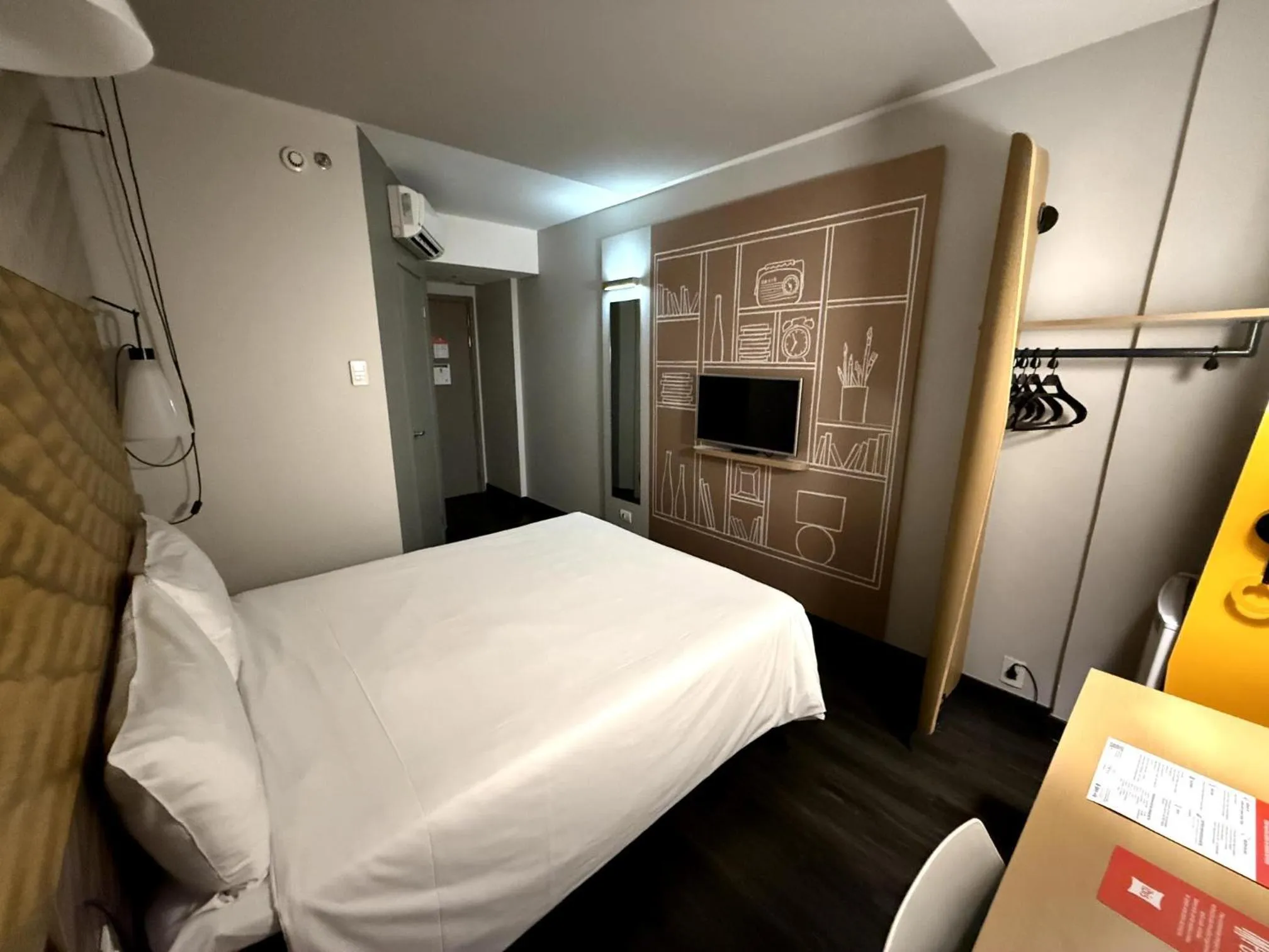 Bed in ibis Sao Paulo Ibirapuera