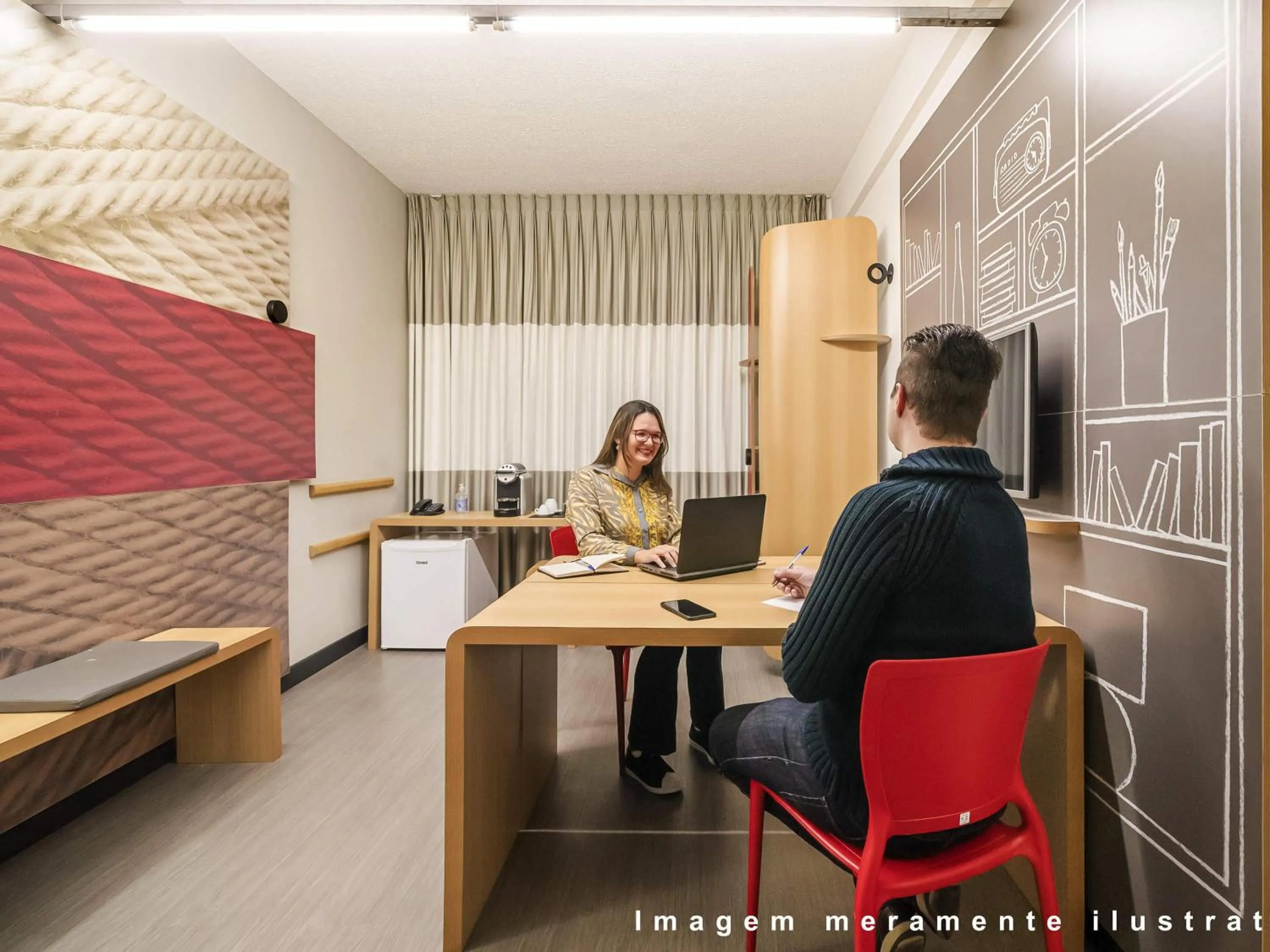 Bedroom in ibis São Paulo Ibirapuera