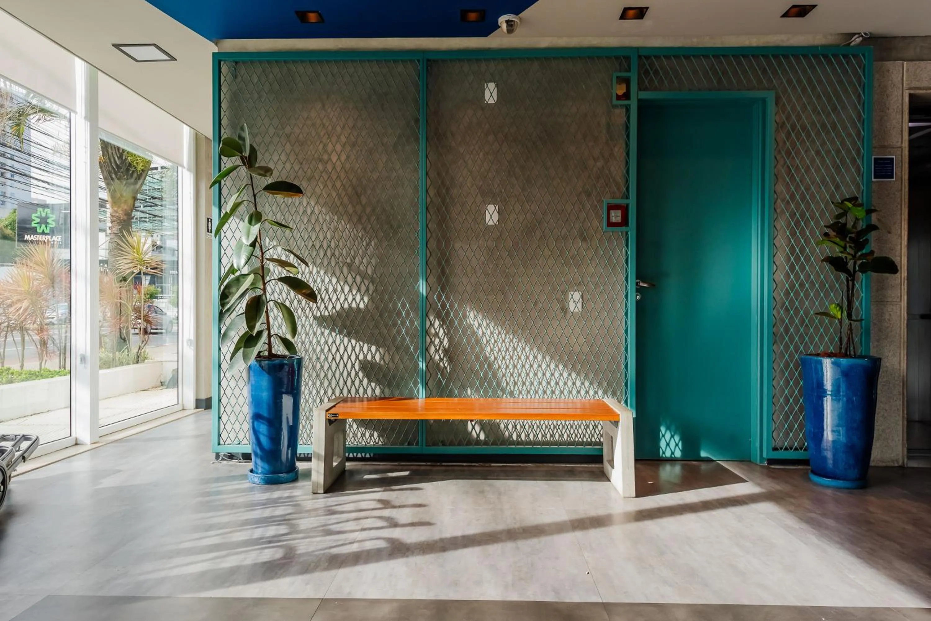 Lobby or reception in ibis budget Vitoria