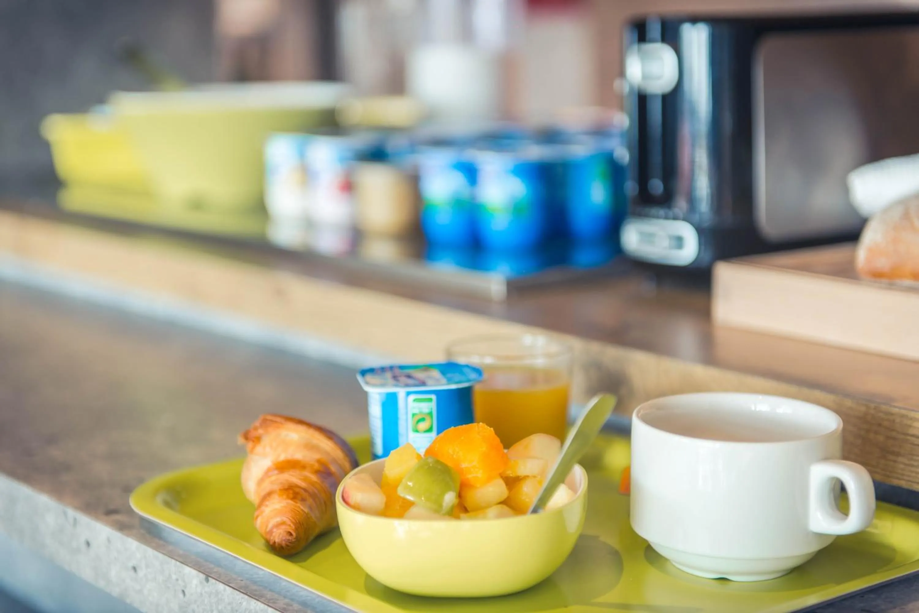 Buffet breakfast in ibis budget Troyes Est