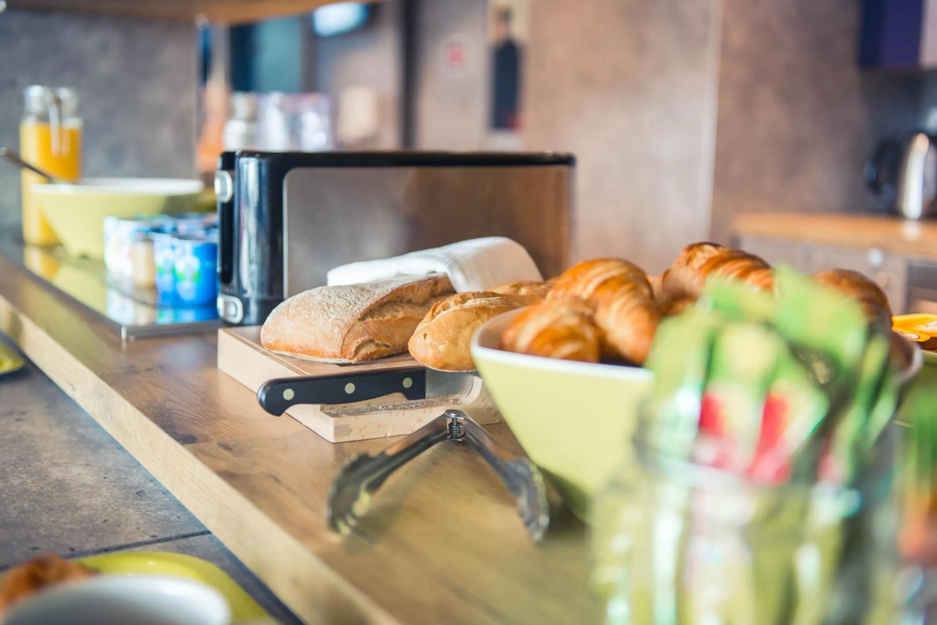 Buffet breakfast in ibis budget Troyes Est