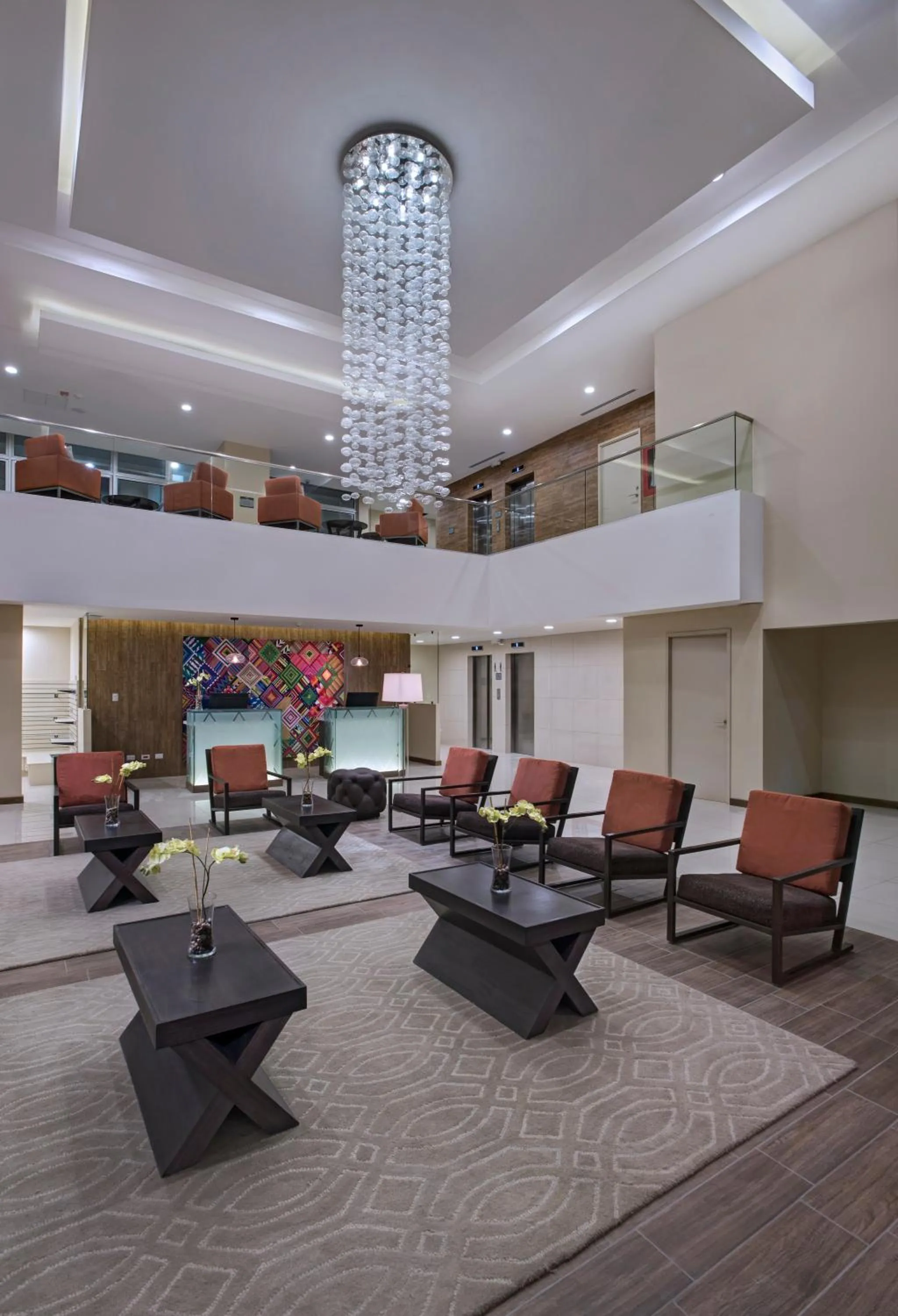 Lobby or reception in LATAM HOTEL Plaza Pradera Quetzaltenango